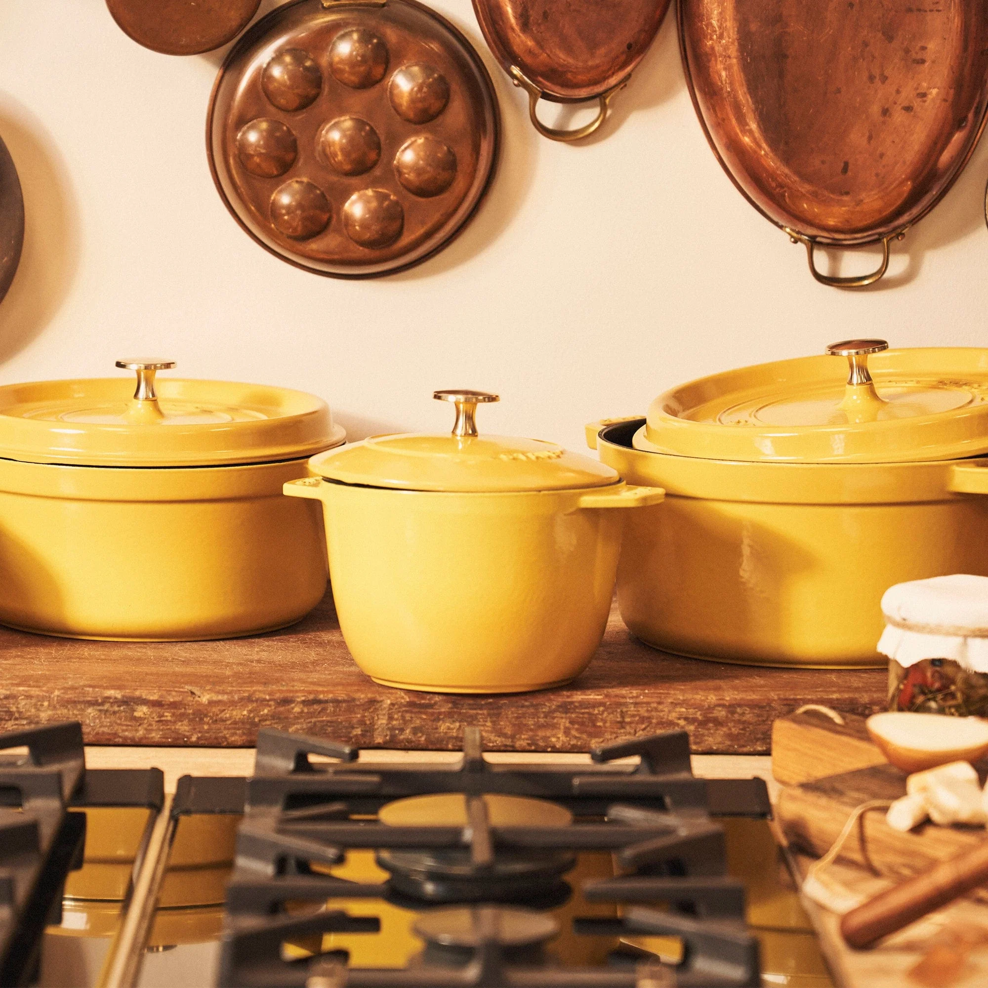 Staub Cast Iron 1.5-qt Petite French Oven - Citron - Image 5