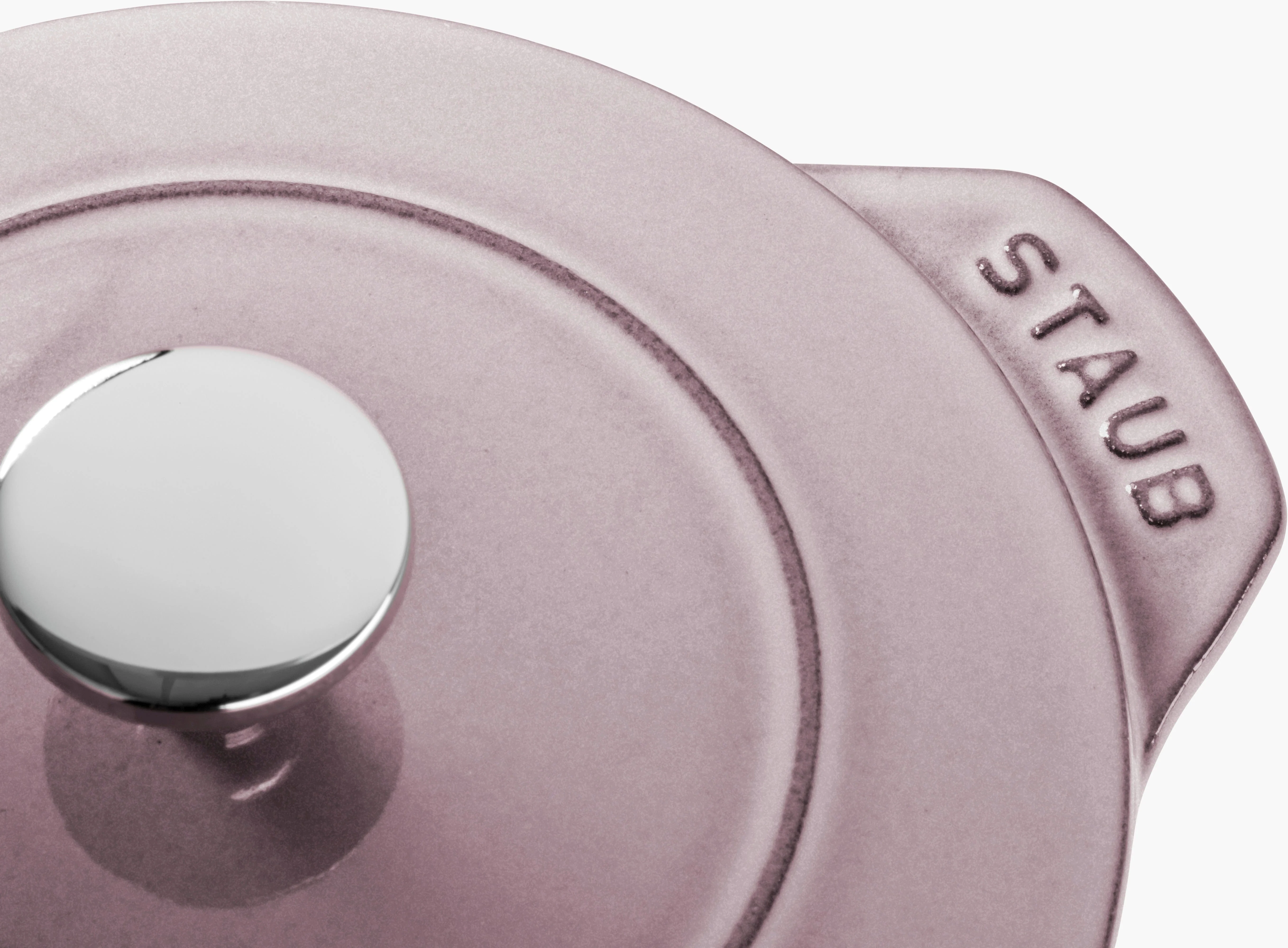 Staub Cast Iron 1.5-qt Petite French Oven - Lilac - Image 8