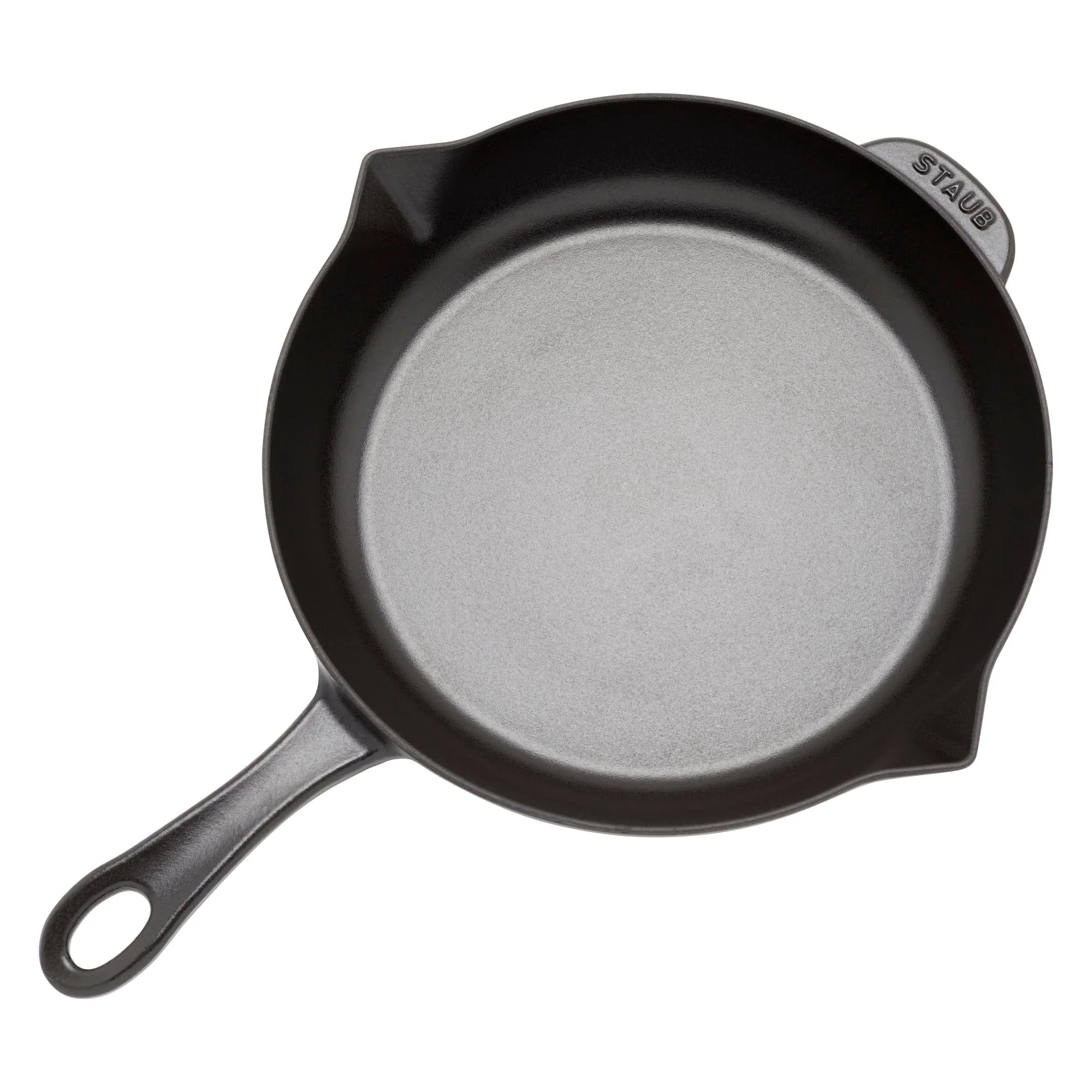 Staub Cast Iron 10-inch Fry Pan - Matte Black - Image 4