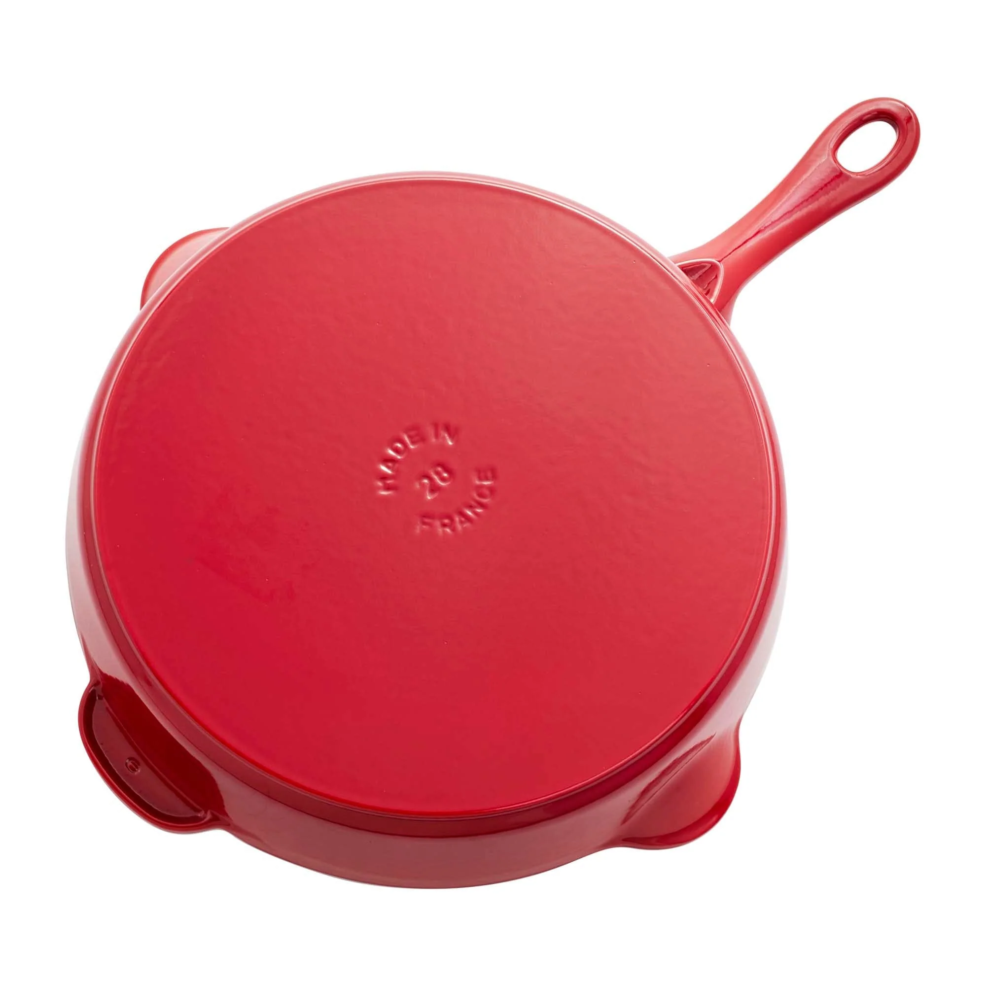Staub Cast Iron 11-inch Traditional Skillet - Cherry - Image 3