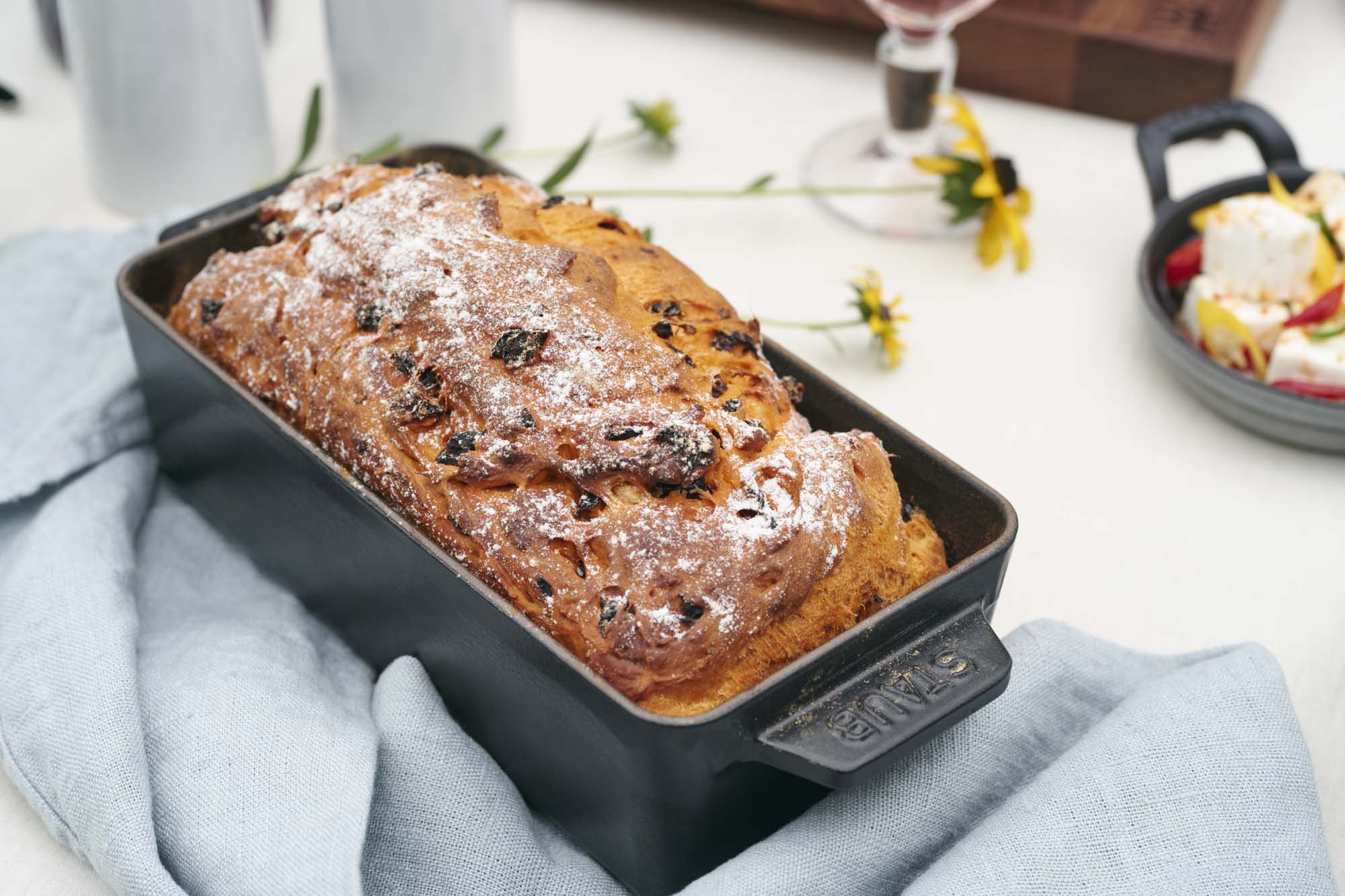 Staub Cast Iron 12.75-inch x 5.25-inch Loaf Pan - Matte Black - Image 2