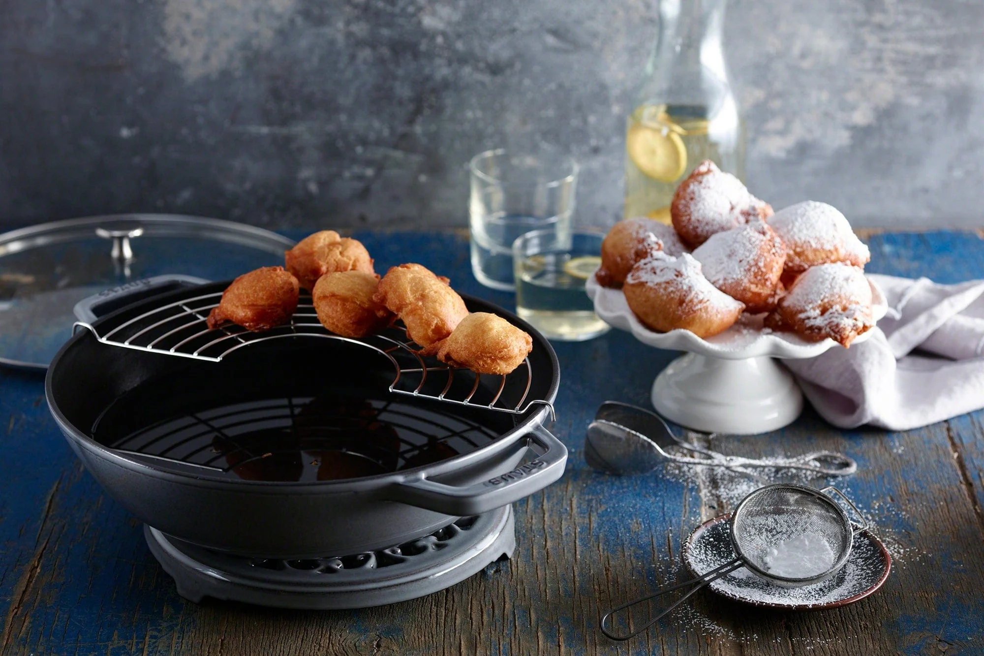 Staub Cast Iron 4.5-qt Perfect Pan - Graphite Grey - Image 3