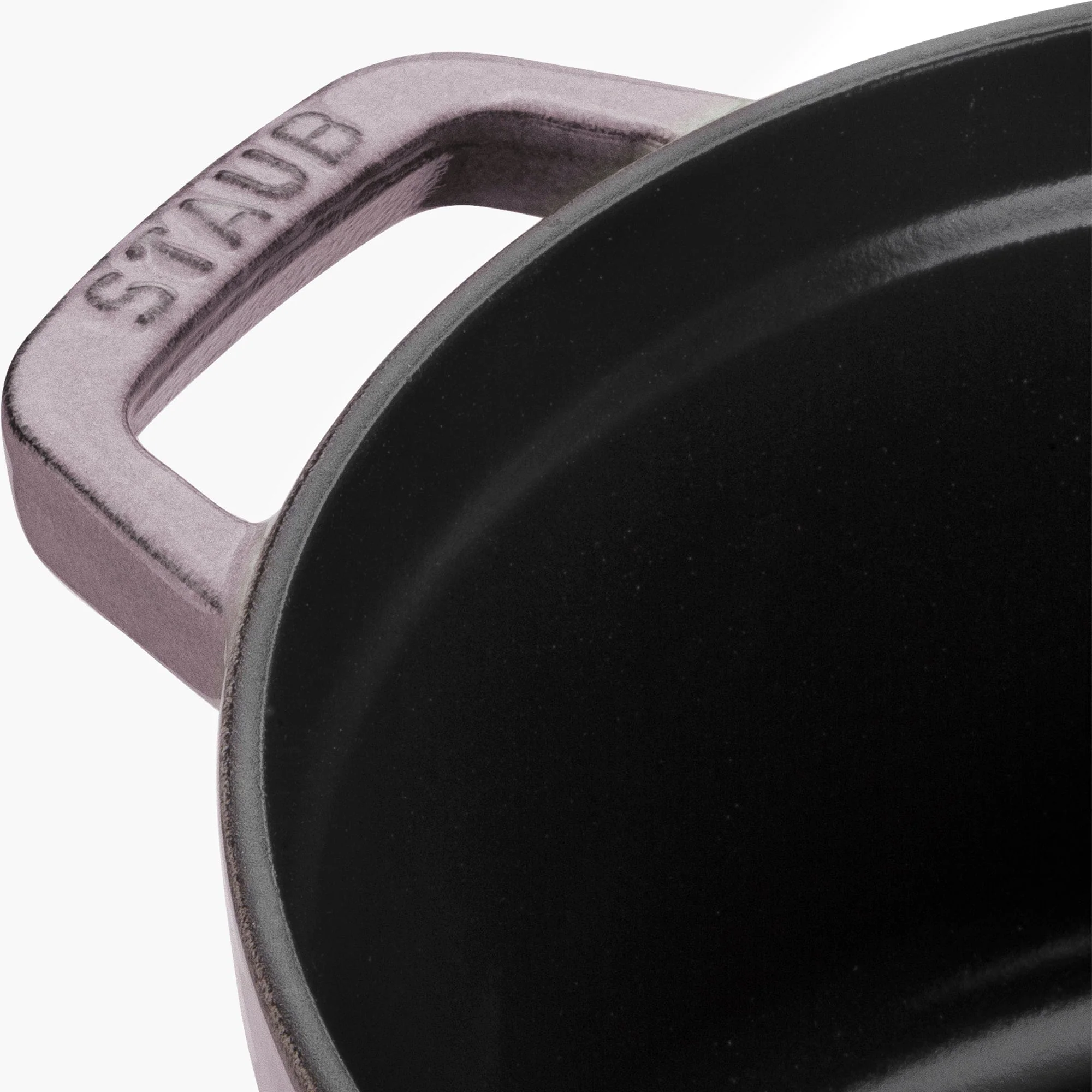 Staub Cast Iron 4-qt Round Dutch Oven - Lilac - Image 4