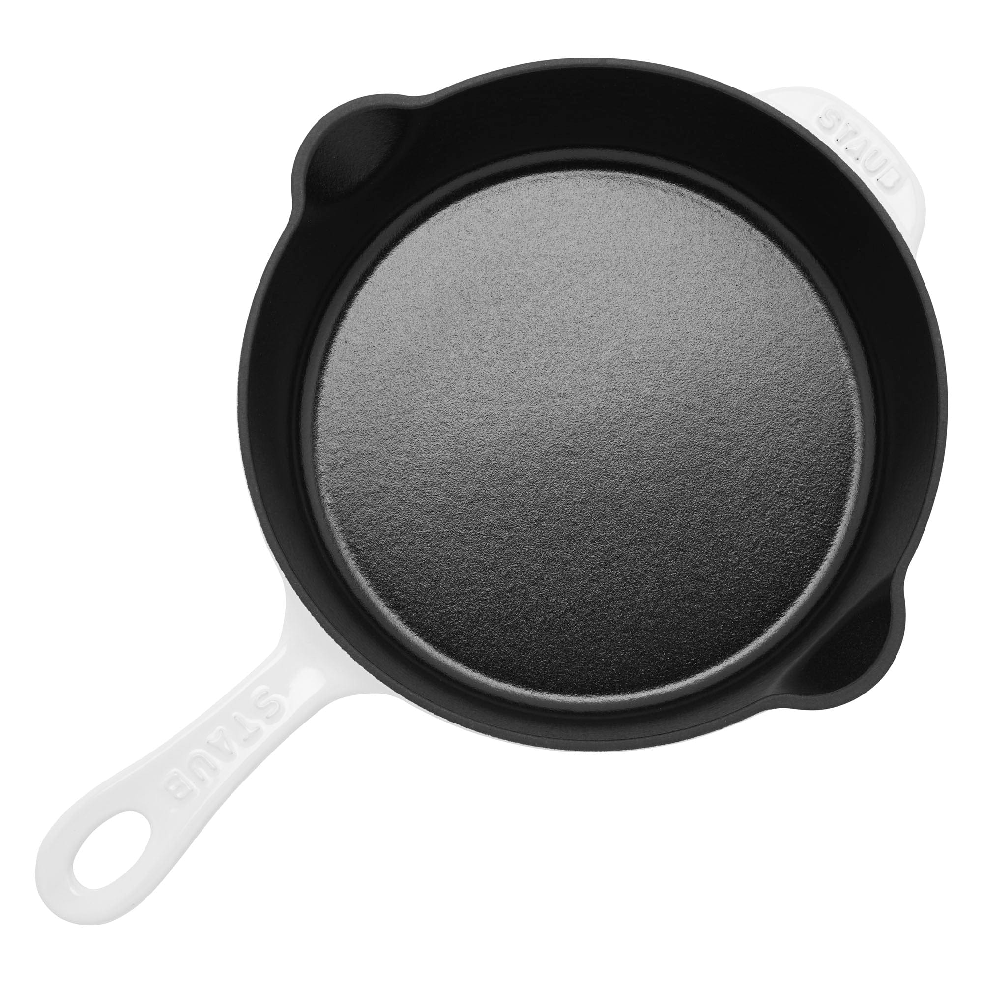 Staub Cast Iron 8.5-inch Traditional Deep Skillet - White - Image 4