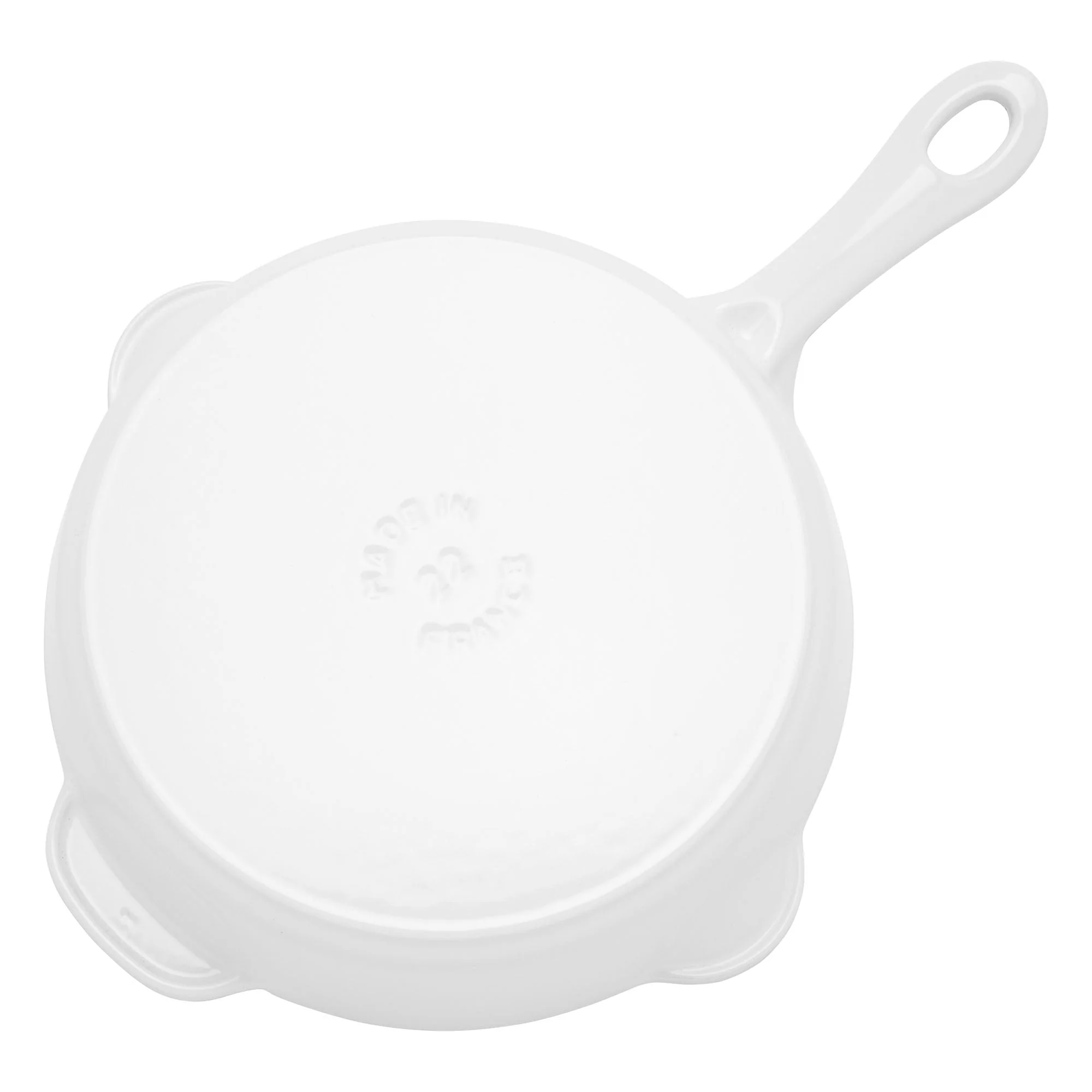 Staub Cast Iron 8.5-inch Traditional Deep Skillet - White - Image 5