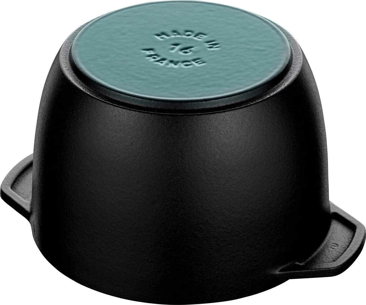 Staub Cast Iron 1.5-qt Petite French Oven - Matte Black - Image 5