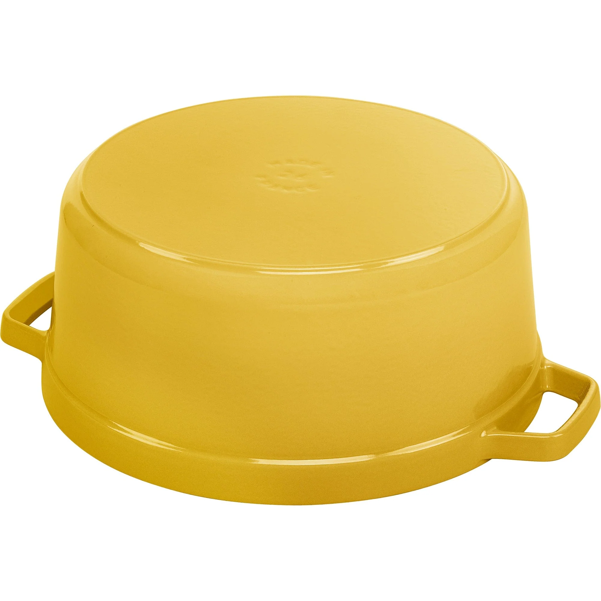 Staub Cast Iron 5.5-qt Round Cocotte, Dutch Oven - Citron - Image 6
