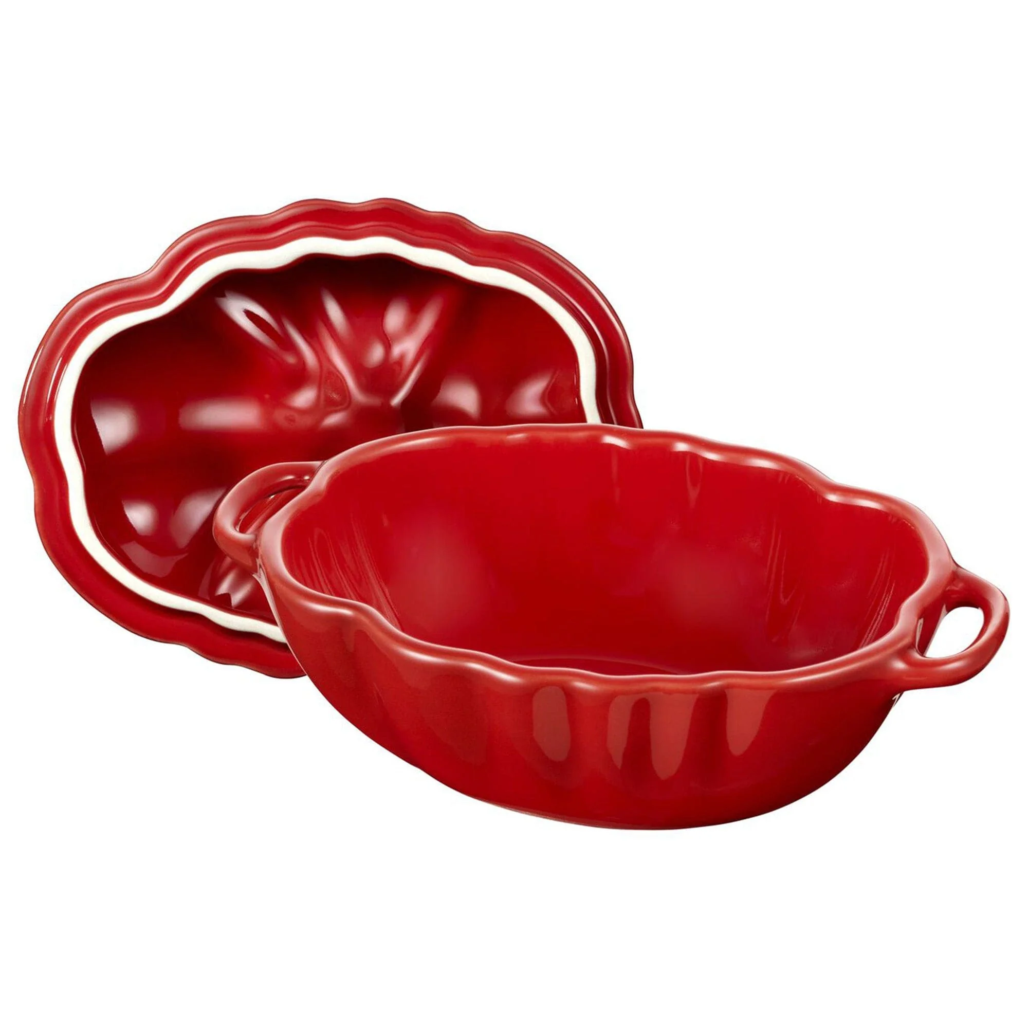 Staub Ceramic 16-oz Petite Tomato Cocotte - Cherry - Image 2