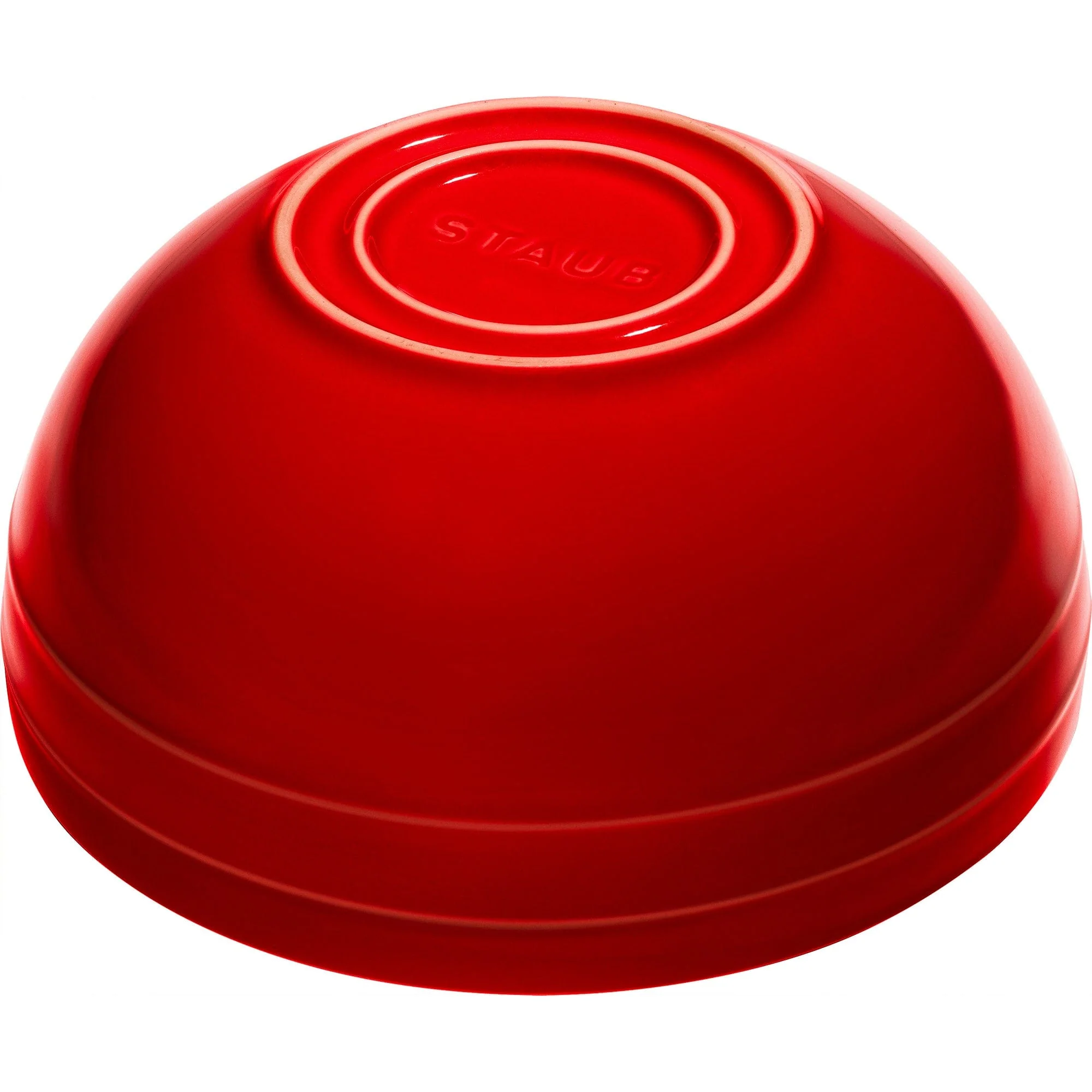 Staub Ceramic 2-pc Nested Mixing Bowl Set - Cherry - Image 5
