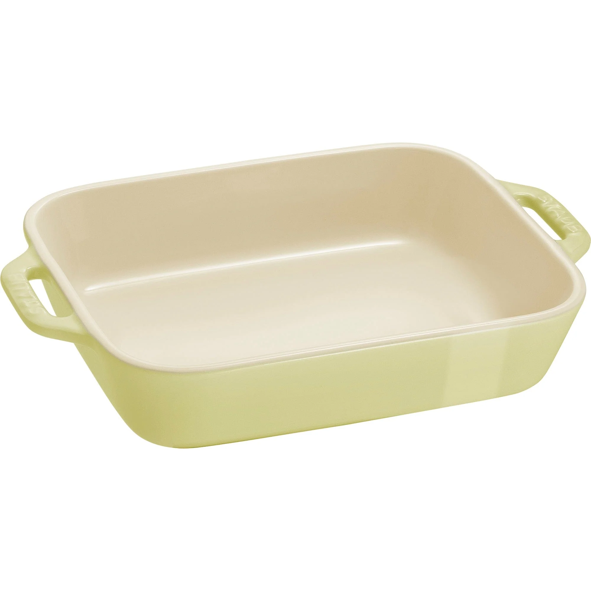 Staub Ceramic 2-pc Rectangular Baking Dish Set - Macaron Pastel Green - Image 3