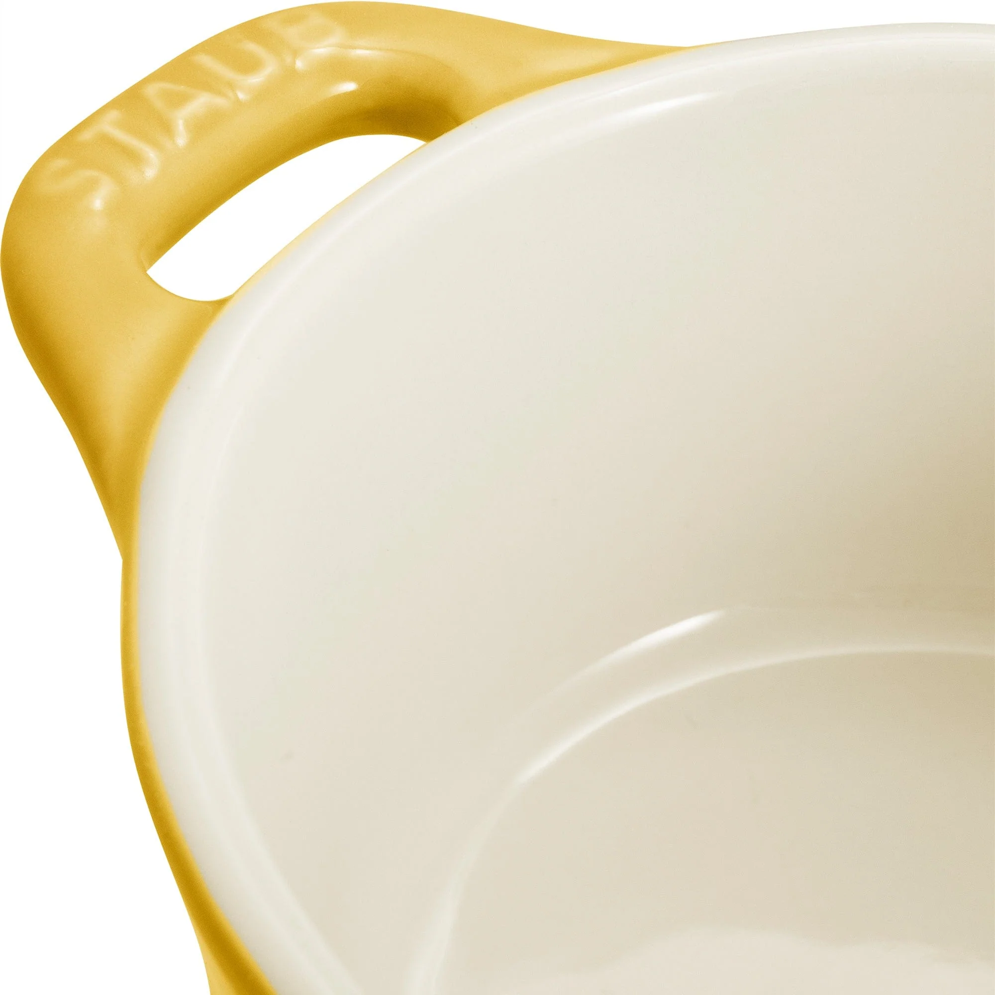 Staub Ceramic 3-pc Mini Round Cocotte Set - Citron - Image 6