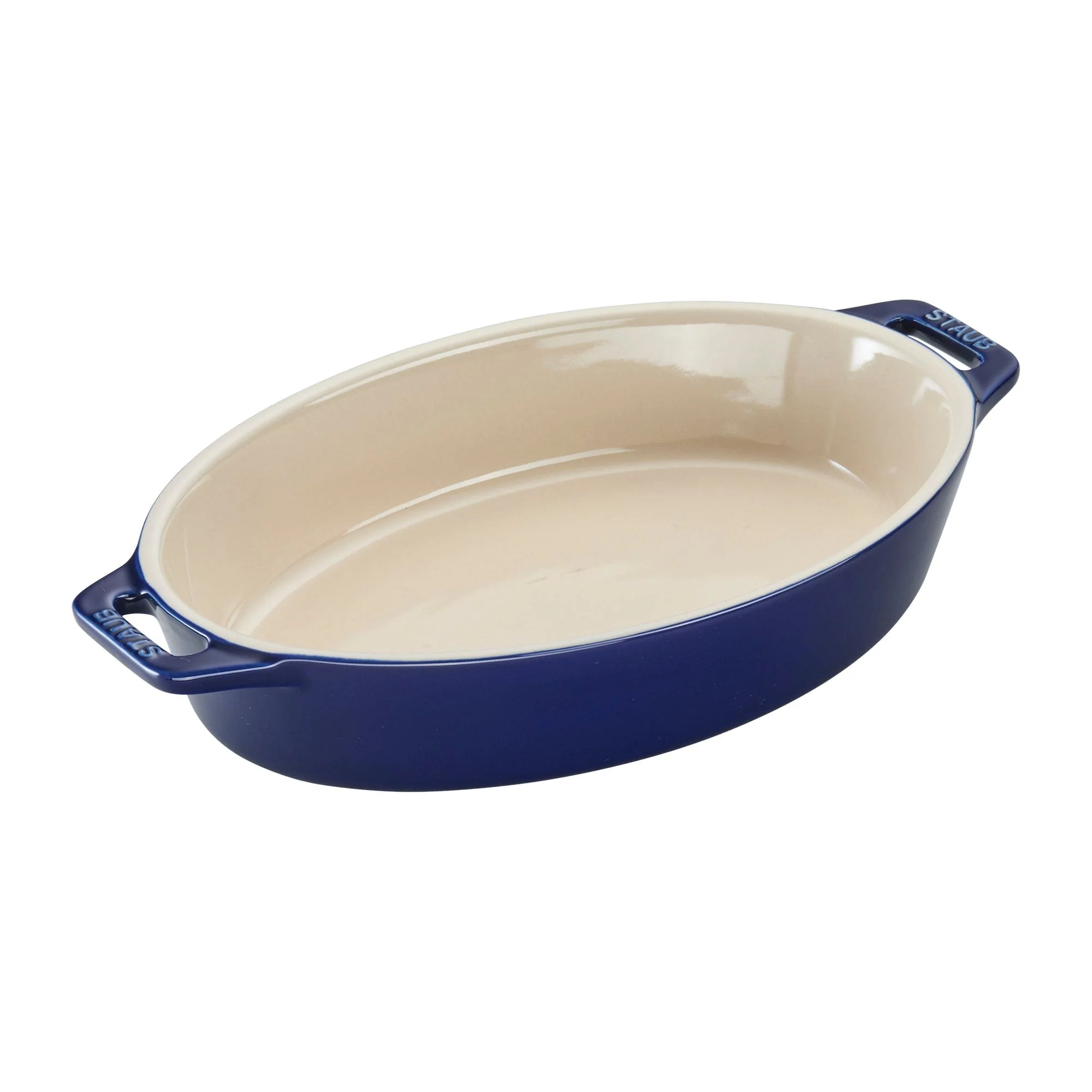 Staub Ceramic 4-pc Baking Pans Set, Casserole Dish with Lid, Brownie Pan, Dark Blue - Image 5