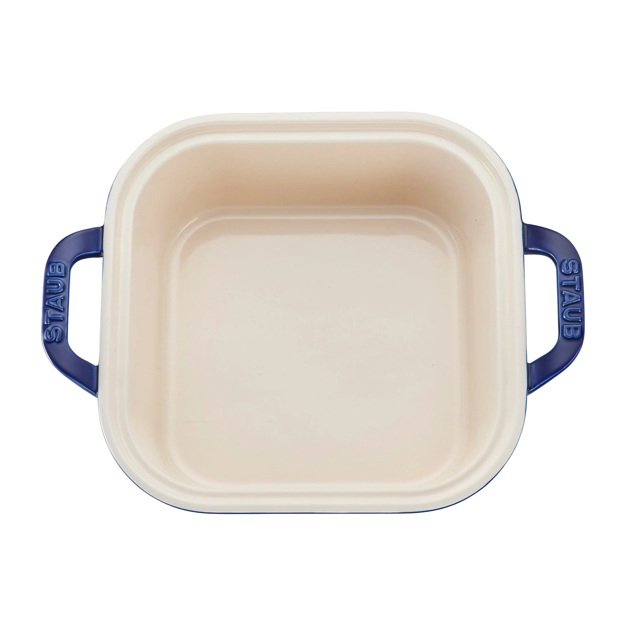 Staub Ceramic 4-pc Baking Pans Set, Casserole Dish with Lid, Brownie Pan, Dark Blue - Image 7