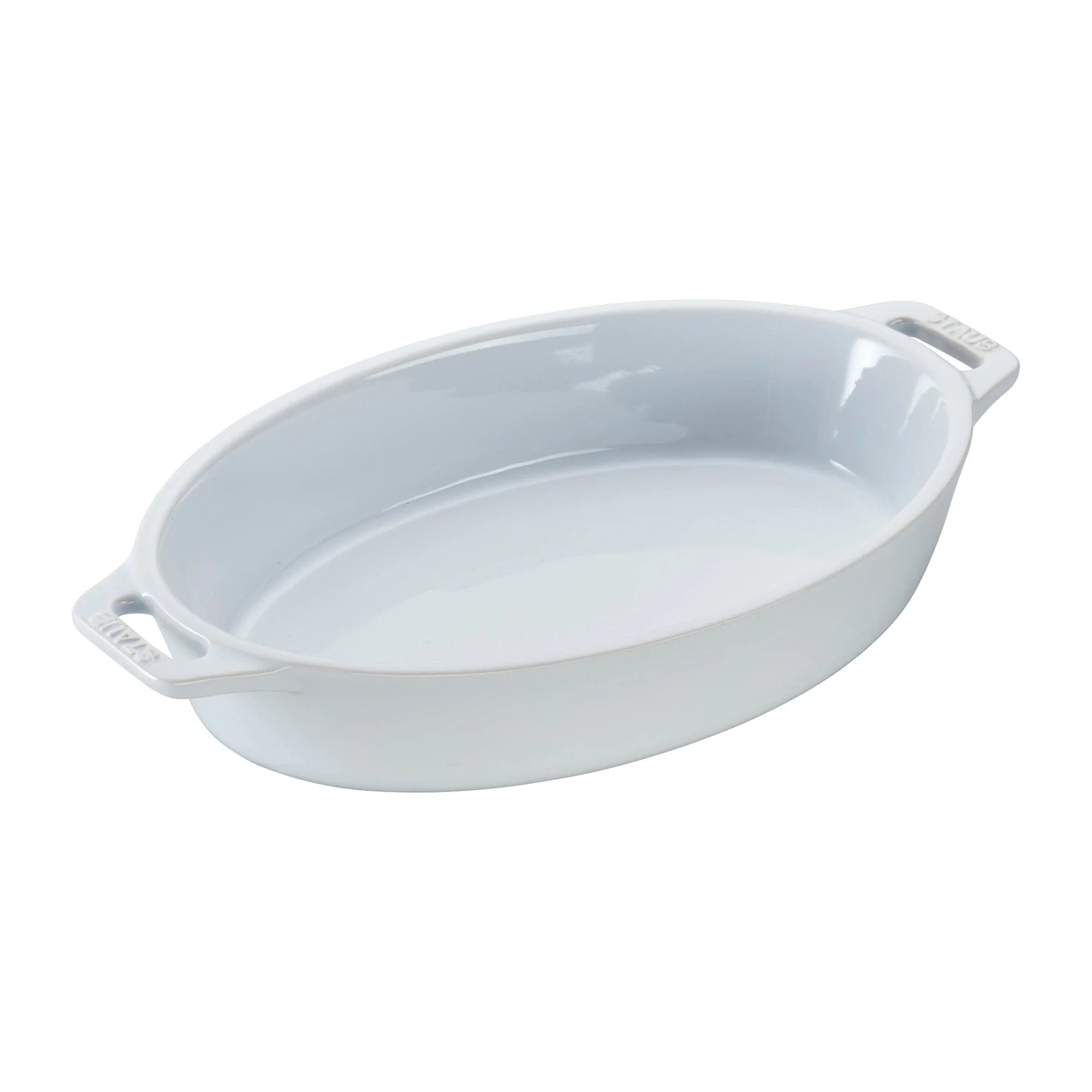 Staub Ceramic 4-pc Baking Pans Set, Casserole Dish with Lid, Brownie Pan, White - Image 4