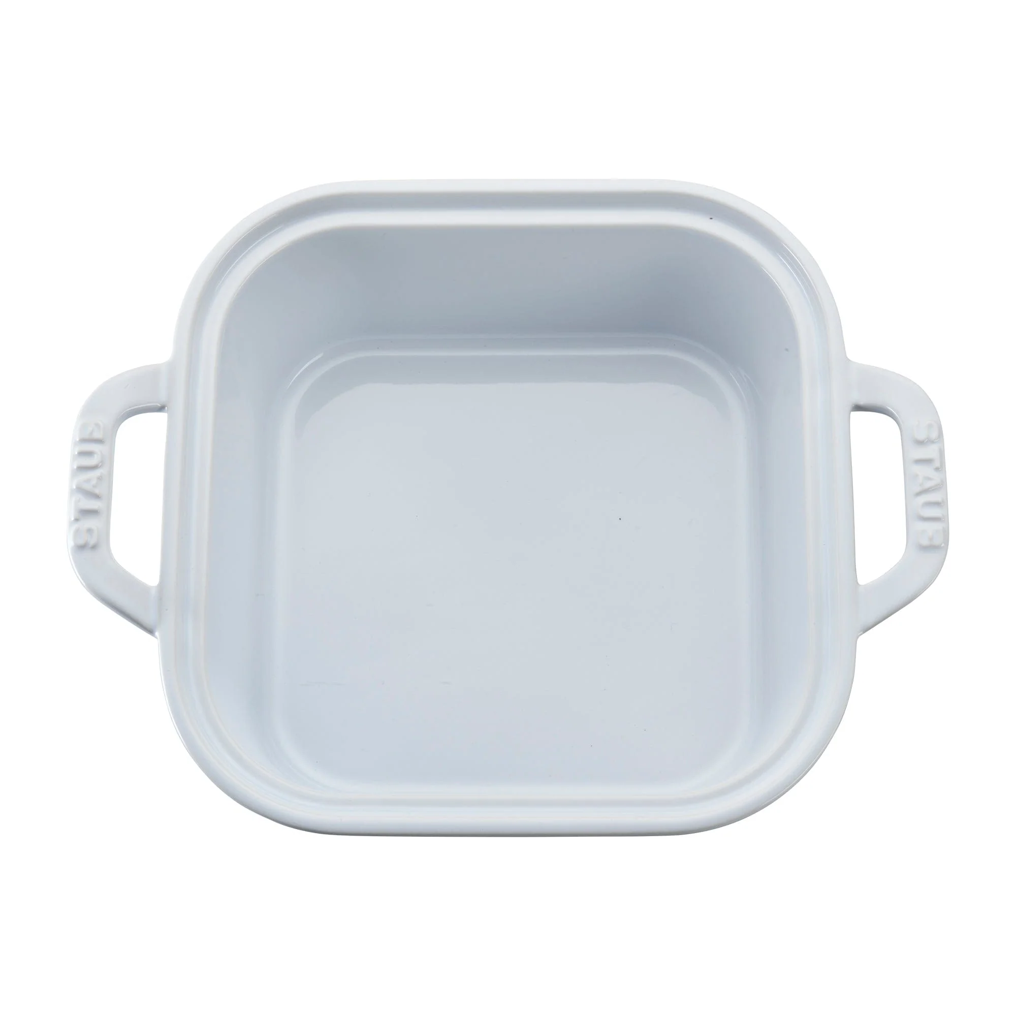 Staub Ceramic 4-pc Baking Pans Set, Casserole Dish with Lid, Brownie Pan, White - Image 6