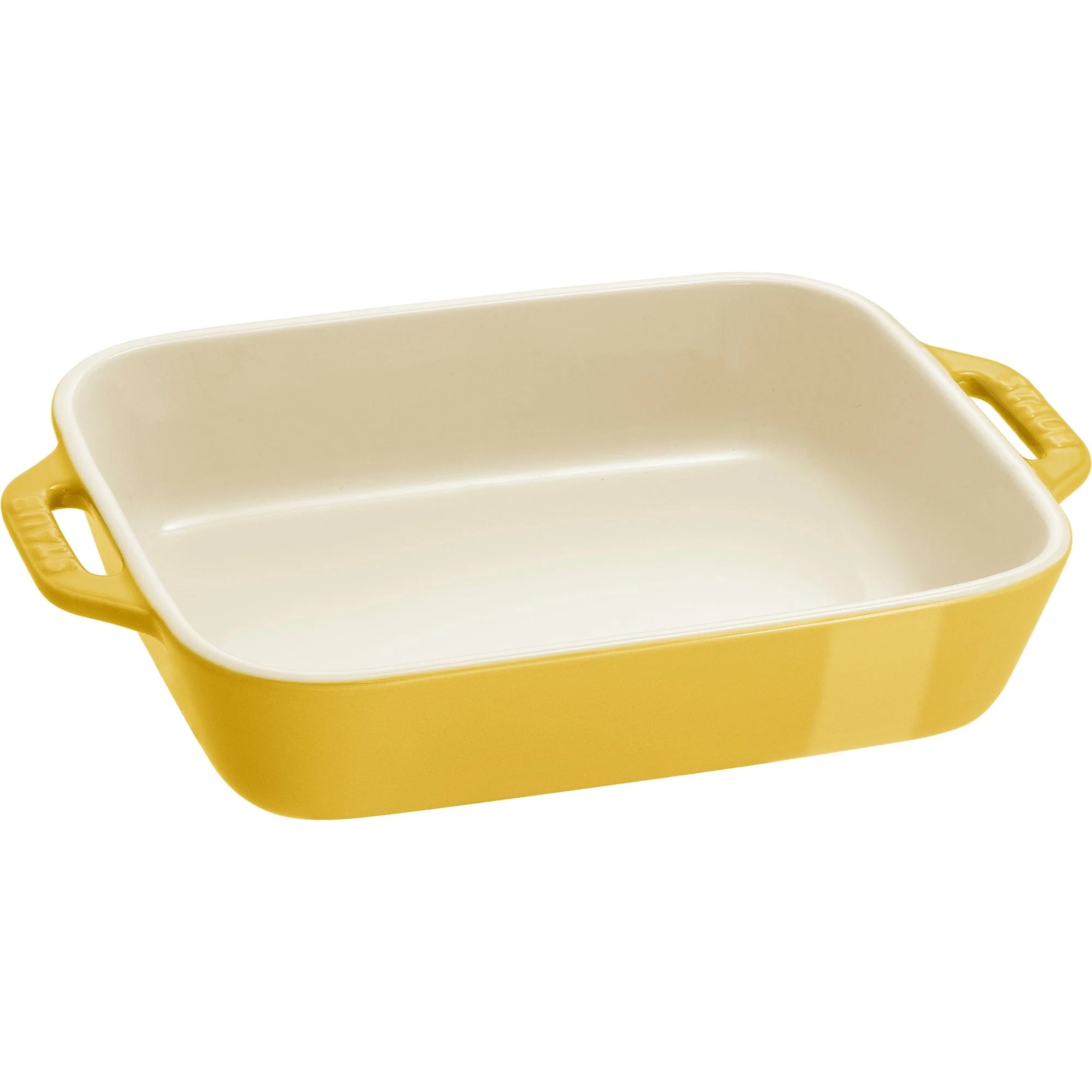 Staub Ceramic Rectangular Baking Dish Set, Casserole Dish, 2-Piece, Citron - Image 6