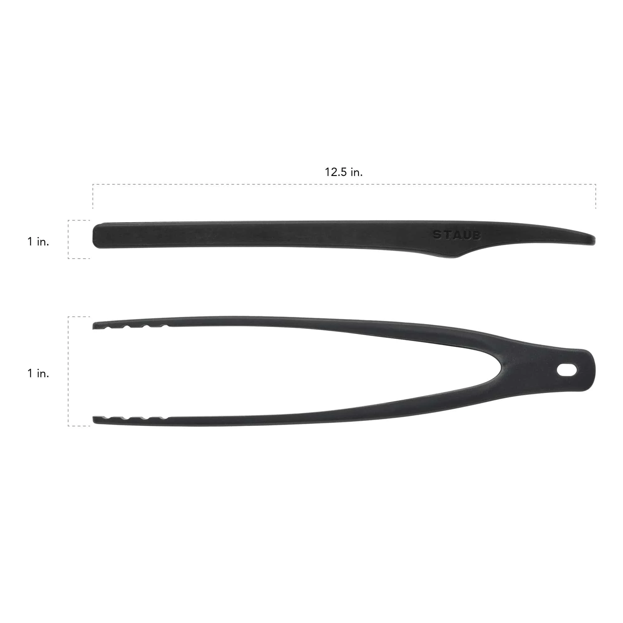 Staub Silicone Tongs, BPA-Free Cooking Utensil - Image 3