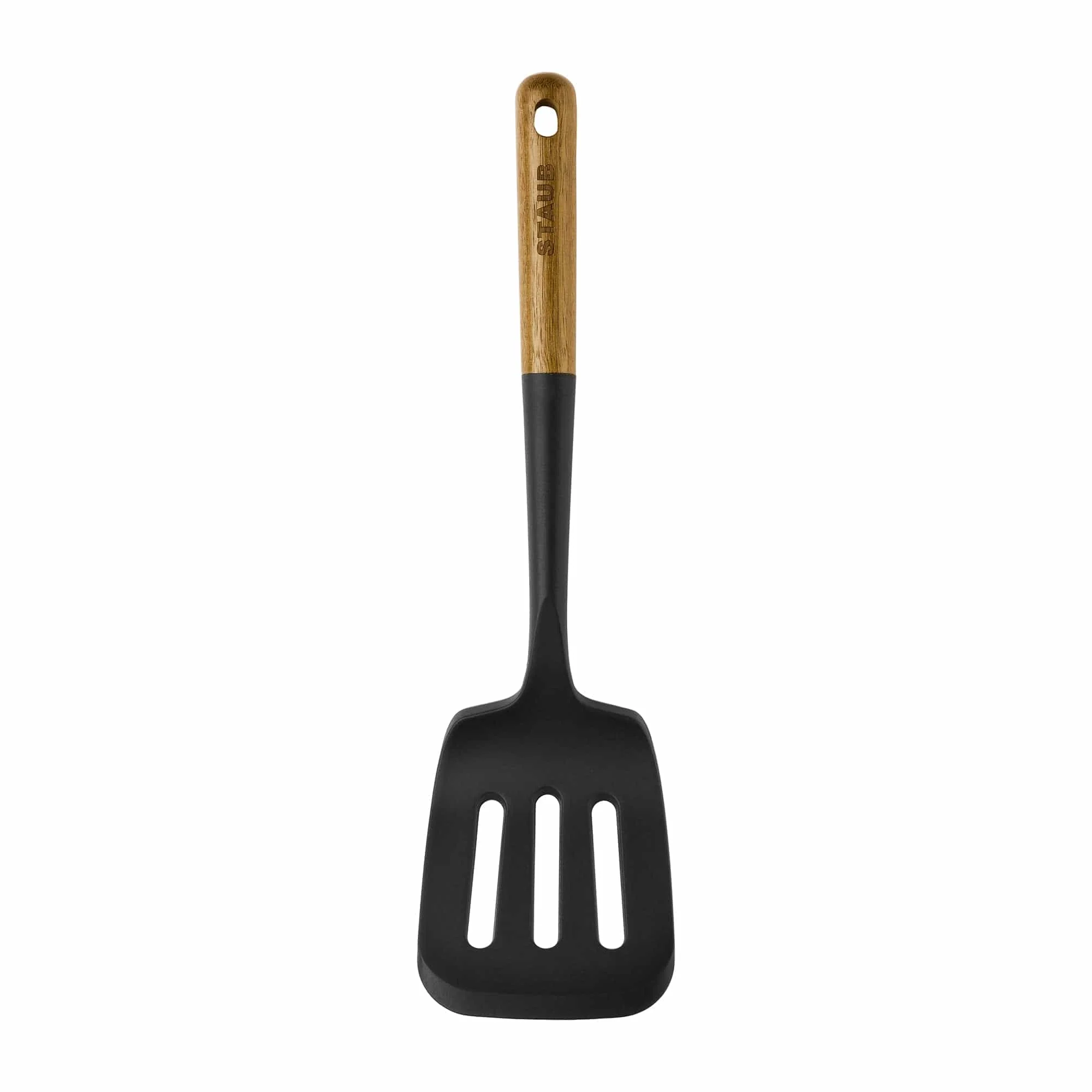 Staub Silicone with Wood Handle Cooking Utensil, Serving Turner - Image 4