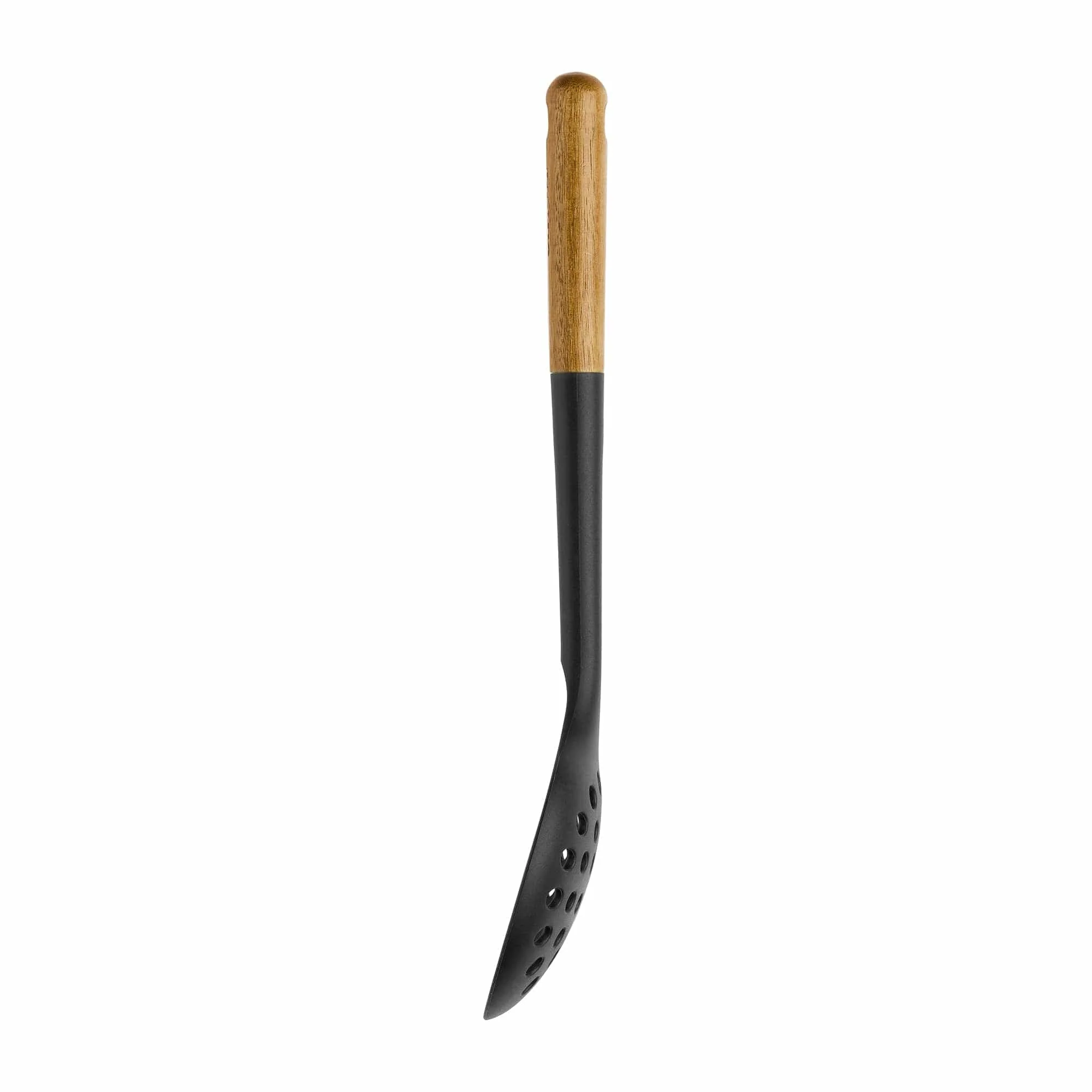 Staub Silicone Skimming Ladle, BPA-Free Cooking Utensil with Wood Handle - Image 4