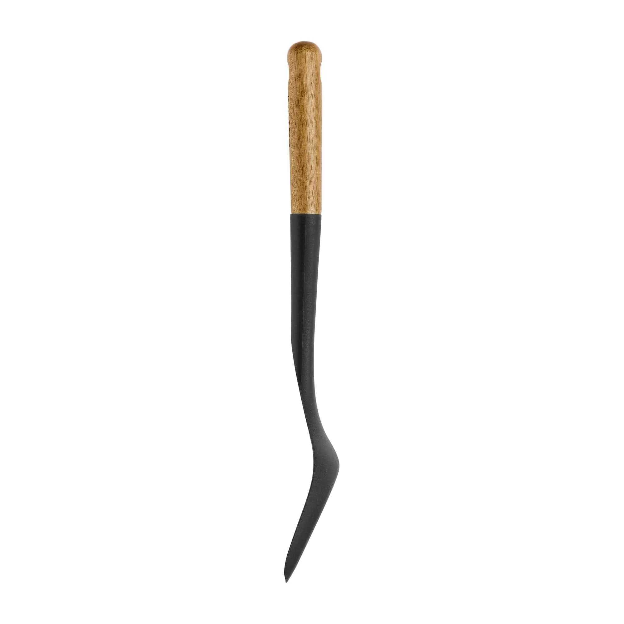 Staub Silicone Wok Turner, BPA-Free Cooking Utensil with Wood Handle - Image 4