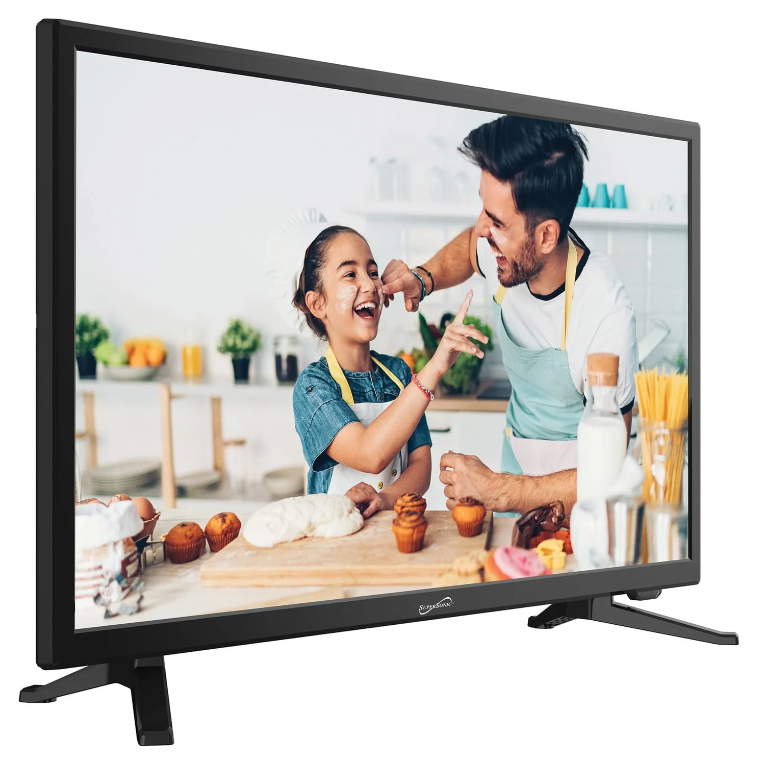 Supersonic 24-In.-Class 1080p LED TV/DVD Combination, AC/DC Compatible with RV/Boat - Image 4