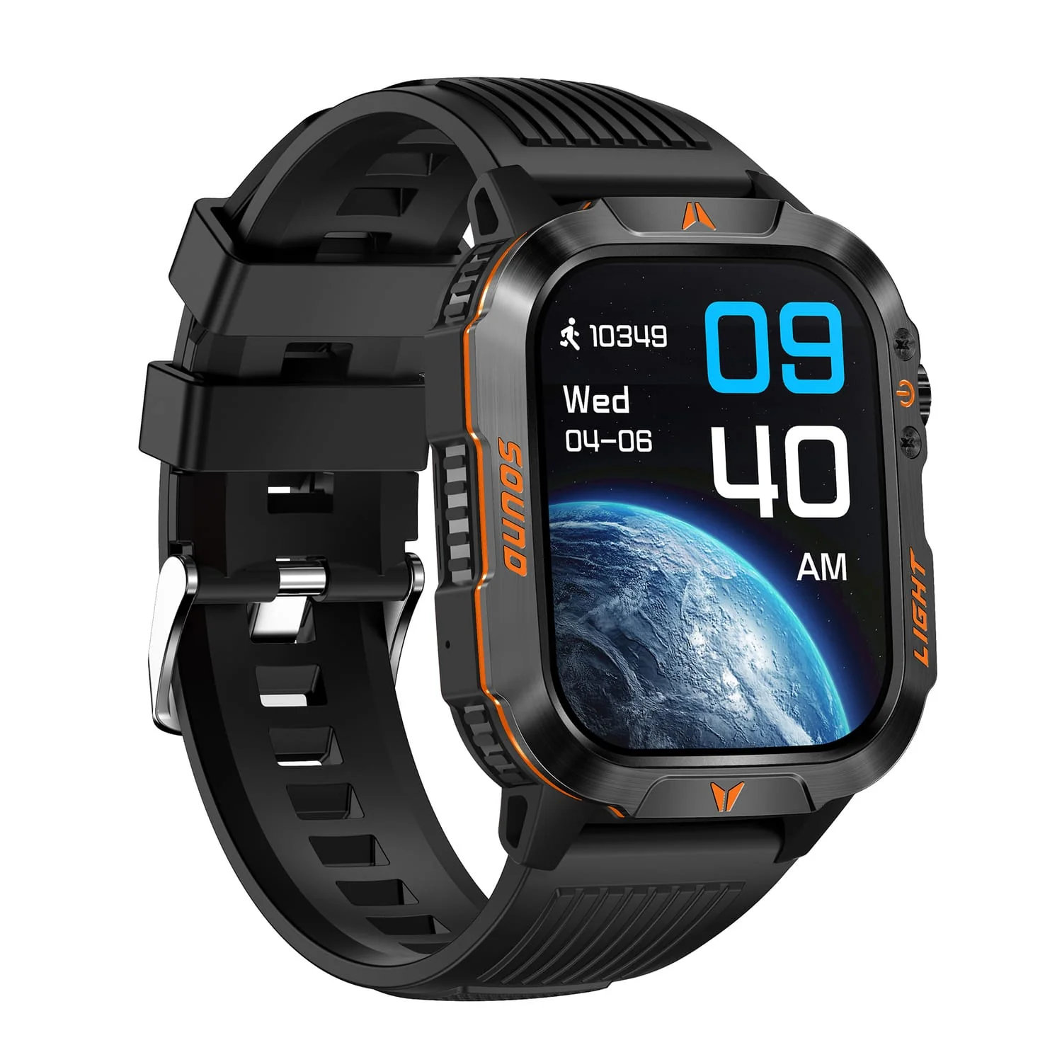 Supersonic XPLORE EDGE with 2-In. Color Touch Screen, Bluetooth, Heart Rate/Blood Pressure/Blood Oxygen/Sleep/Activity, and IP67 Water-Resistant - Image 5