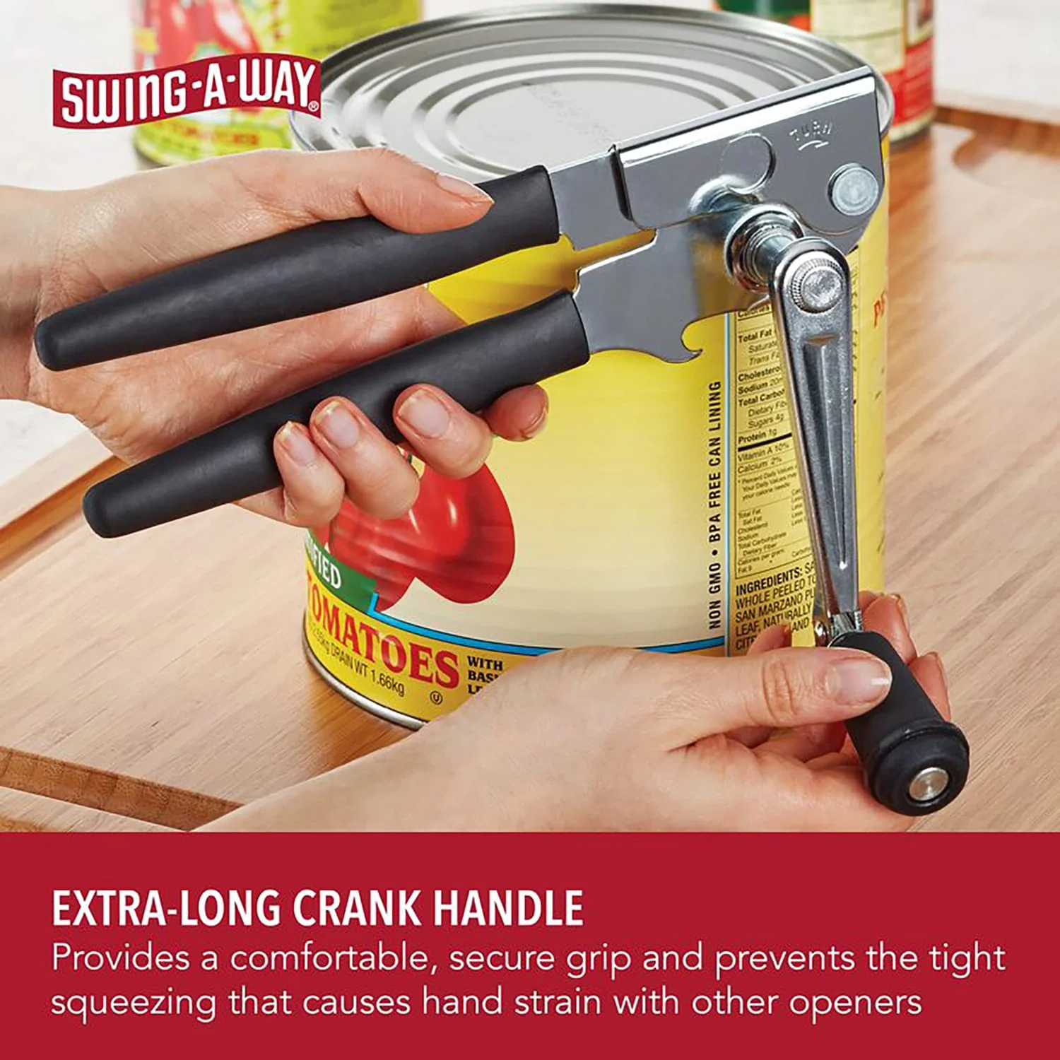 Swing-A-Way Crank Turn-Handle Can Opener - Image 5