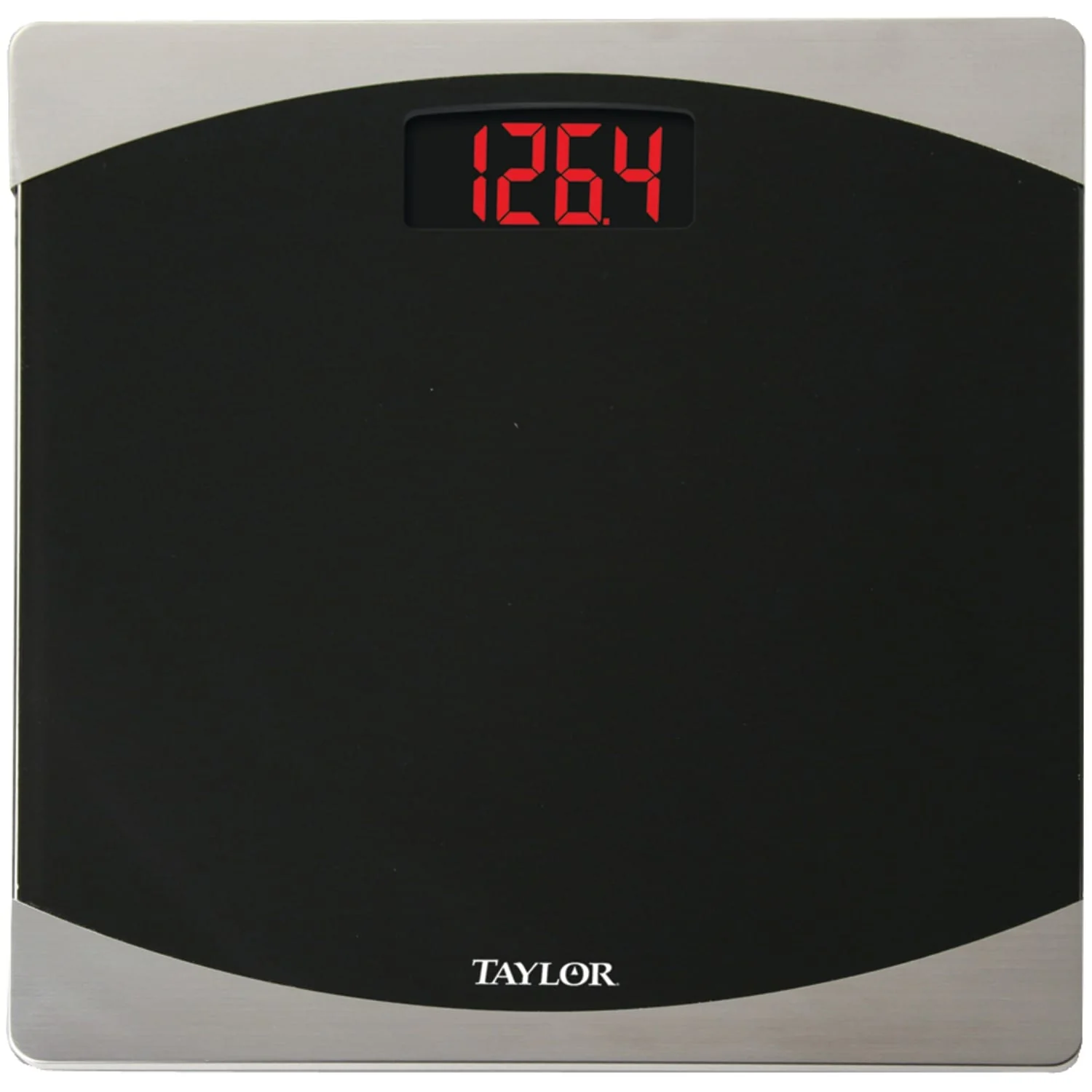 Taylor Precision Products 12-Inch x 12-Inch 400-lb Capacity Bathroom Scale