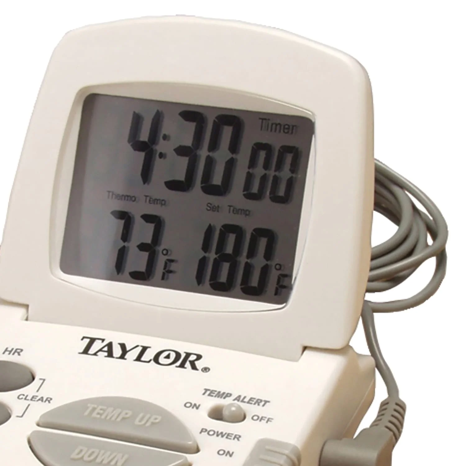 Taylor Precision Products Digital Cooking Thermometer and Timer - Image 4
