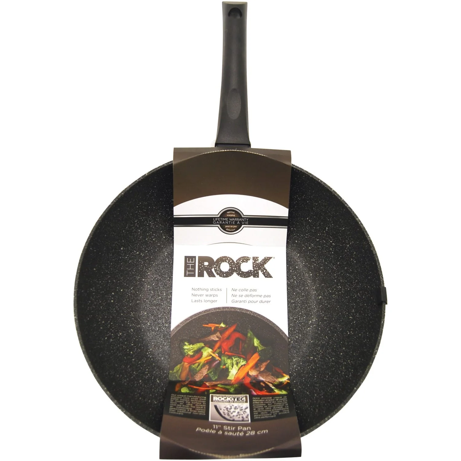 THE ROCK by Starfrit 10" Stir Fry Pan - Image 2