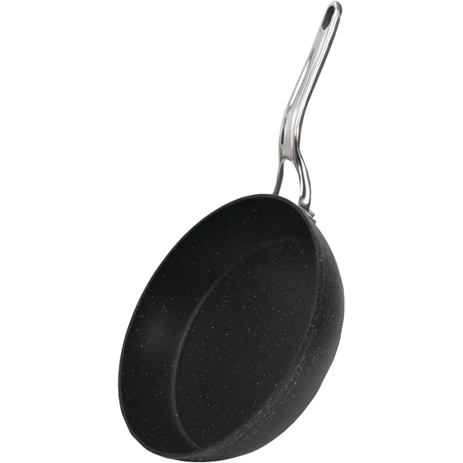 THE ROCK by Starfrit THE ROCK by Starfrit Fry Pan with Stainless Steel Handle, 12 In.