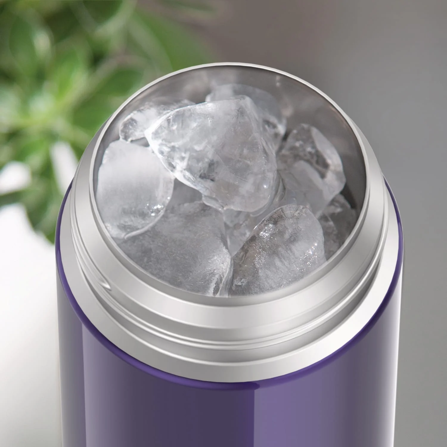 Thermos 12-Ounce FUNtainer Vacuum-Insulated Stainless Steel Bottle, Purple - Image 3