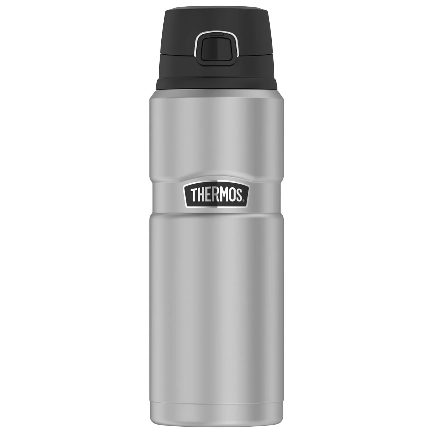 Thermos 24-Ounce Stainless King Vacuum-Insulated Stainless Steel Drink Bottle, Matte Steel