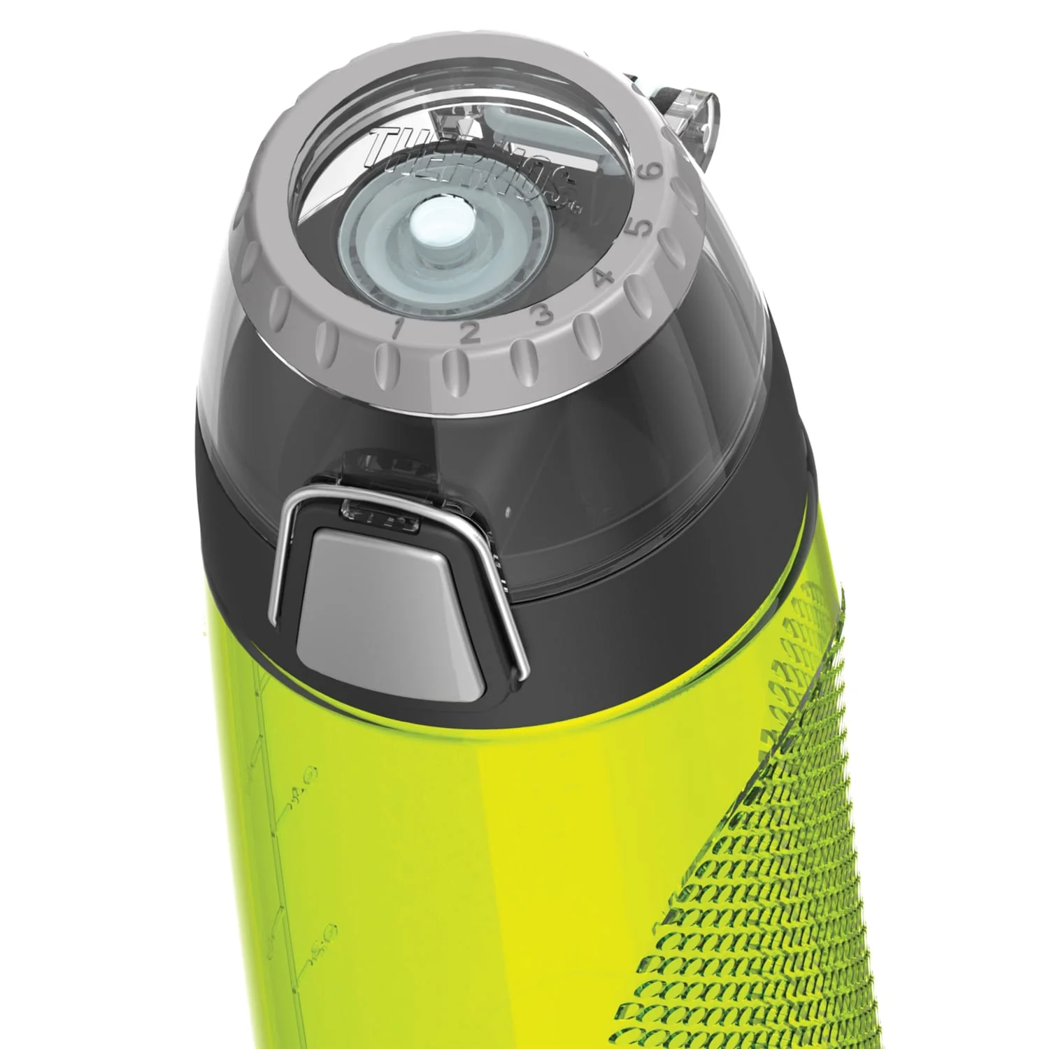 Thermos 24-Oz. Plastic Hydration Bottle with Meter, Lime Green - Image 4