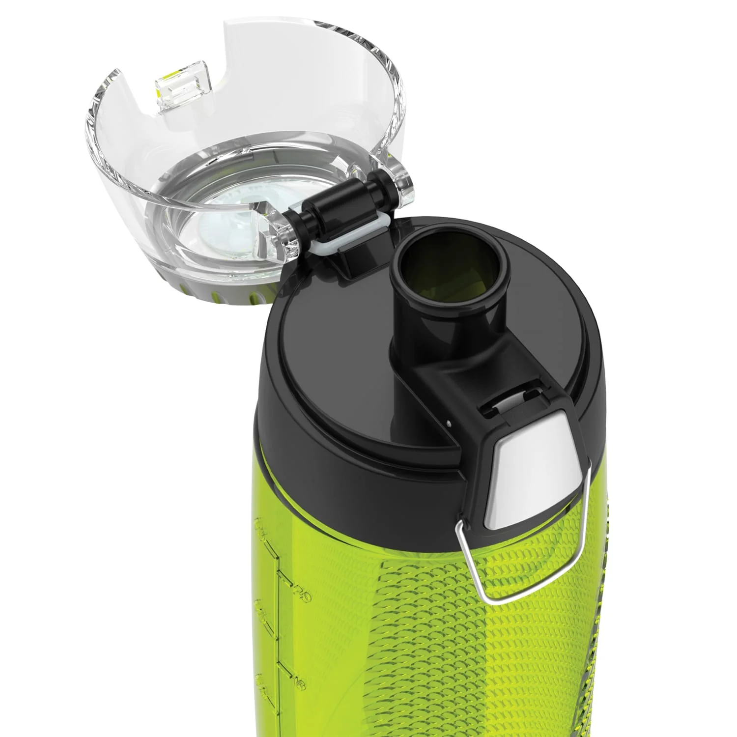 Thermos 24-Oz. Plastic Hydration Bottle with Meter, Lime Green - Image 5