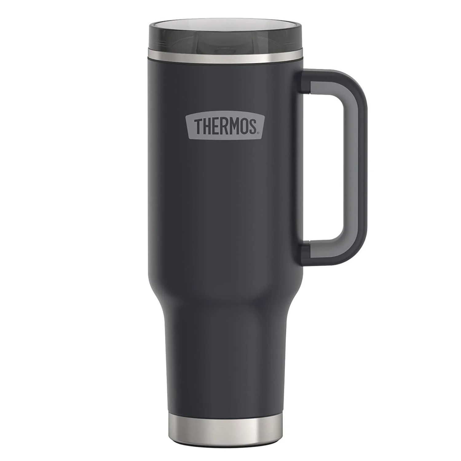 Thermos 40-Oz. Stainless Steel Cup-Holder Mug with Straw, Granite - Image 2
