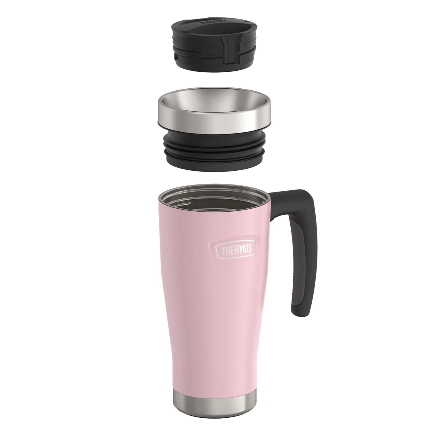 Thermos Icon 16-Oz. Stainless Steel Mug, Sunset Pink - Image 3