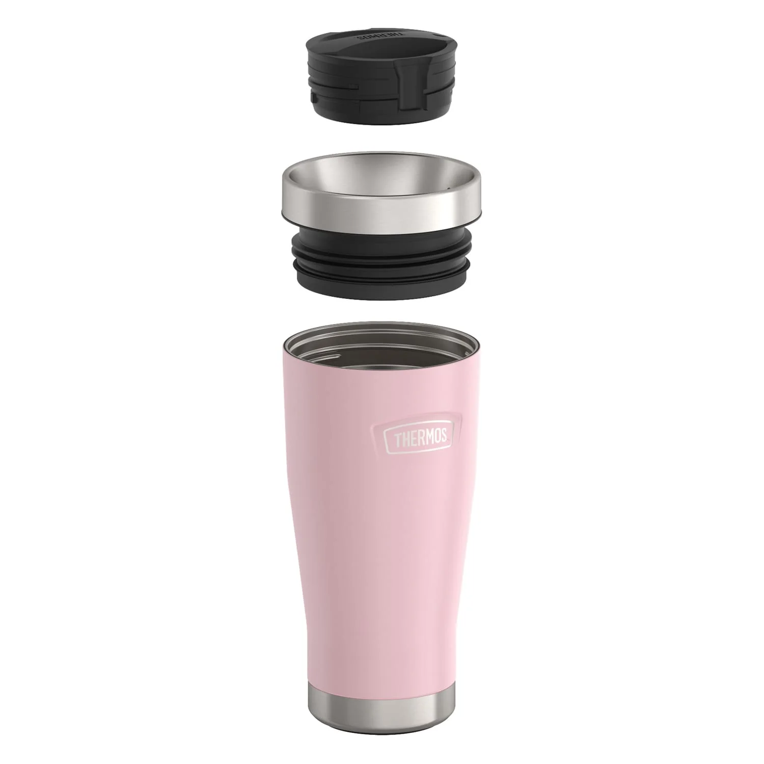 Thermos Icon 16-Oz. Stainless Steel Tumbler, Sunset Pink - Image 5