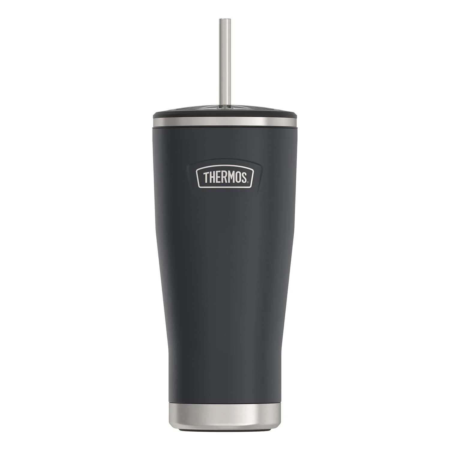 Thermos Icon 24-Oz. Cold Stainless Steel Tumbler with Straw, Granite - Image 5