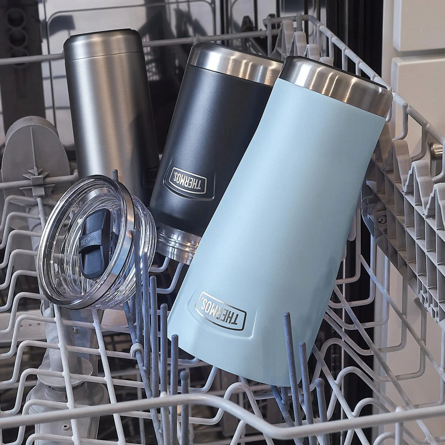 Thermos Icon 24-Oz. Stainless Steel Tumbler with Slide Lock, Glacier - Image 5