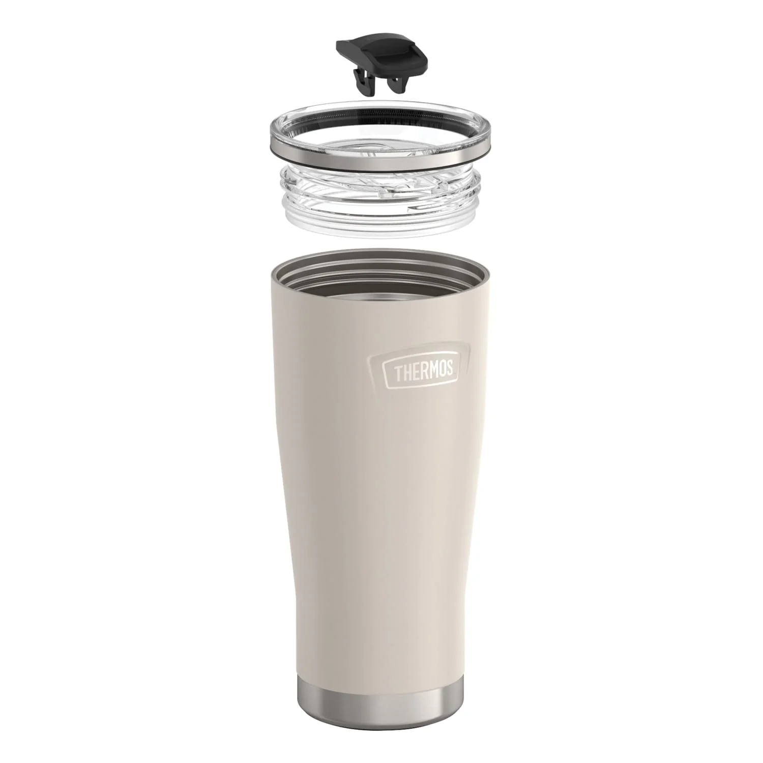 Thermos Icon 24-Oz. Stainless Steel Tumbler with Slide Lock, Sandstone - Image 5