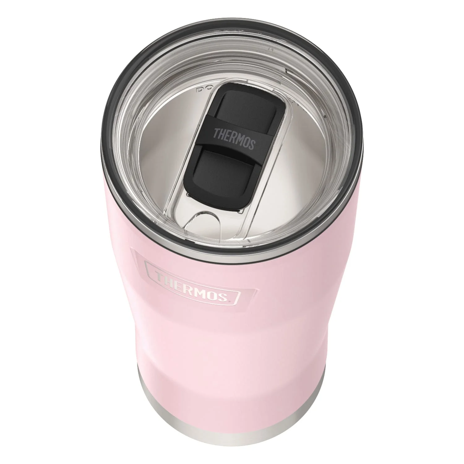 Thermos Icon 24-Oz. Stainless Steel Tumbler with Slide Lock, Sunset Pink - Image 2
