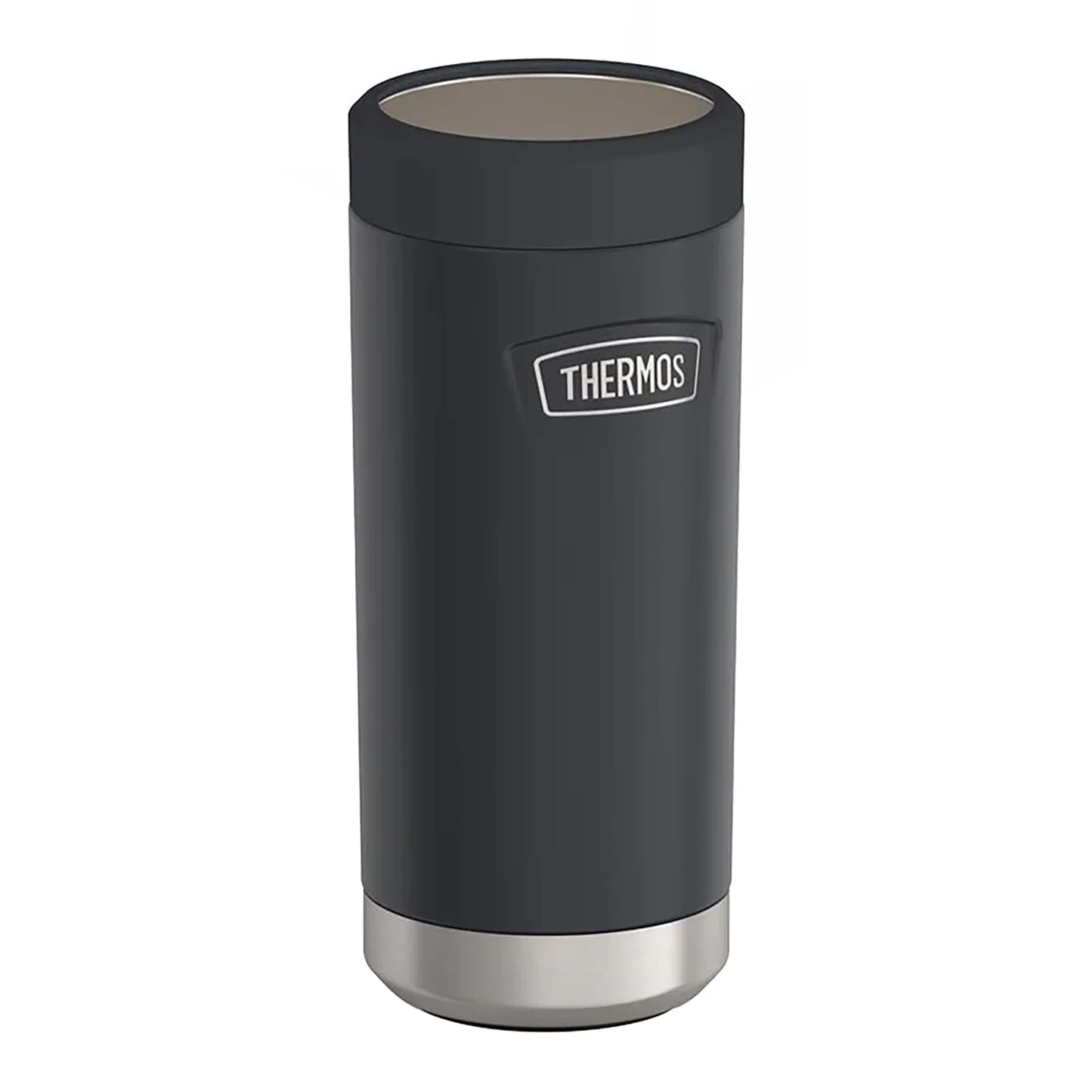 Thermos Icon Series Stainless Steel 12-Oz.-Slim-Can Beverage Insulator, Granite