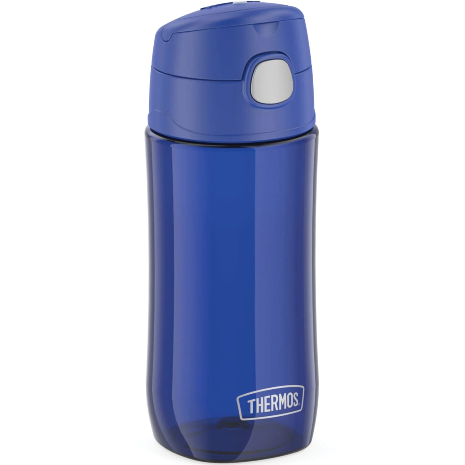 Thermos Kids 16-Oz. Plastic FUNtainer Hydration Bottle with Spout Lid, Blueberry - Image 2