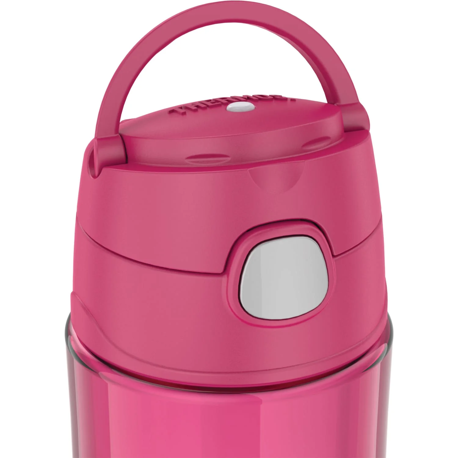 Thermos Kids 16-Oz. Plastic FUNtainer Hydration Bottle with Spout Lid, Raspberry - Image 4