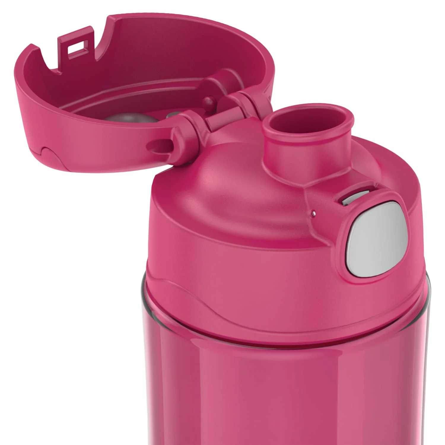 Thermos Kids 16-Oz. Plastic FUNtainer Hydration Bottle with Spout Lid, Raspberry - Image 5