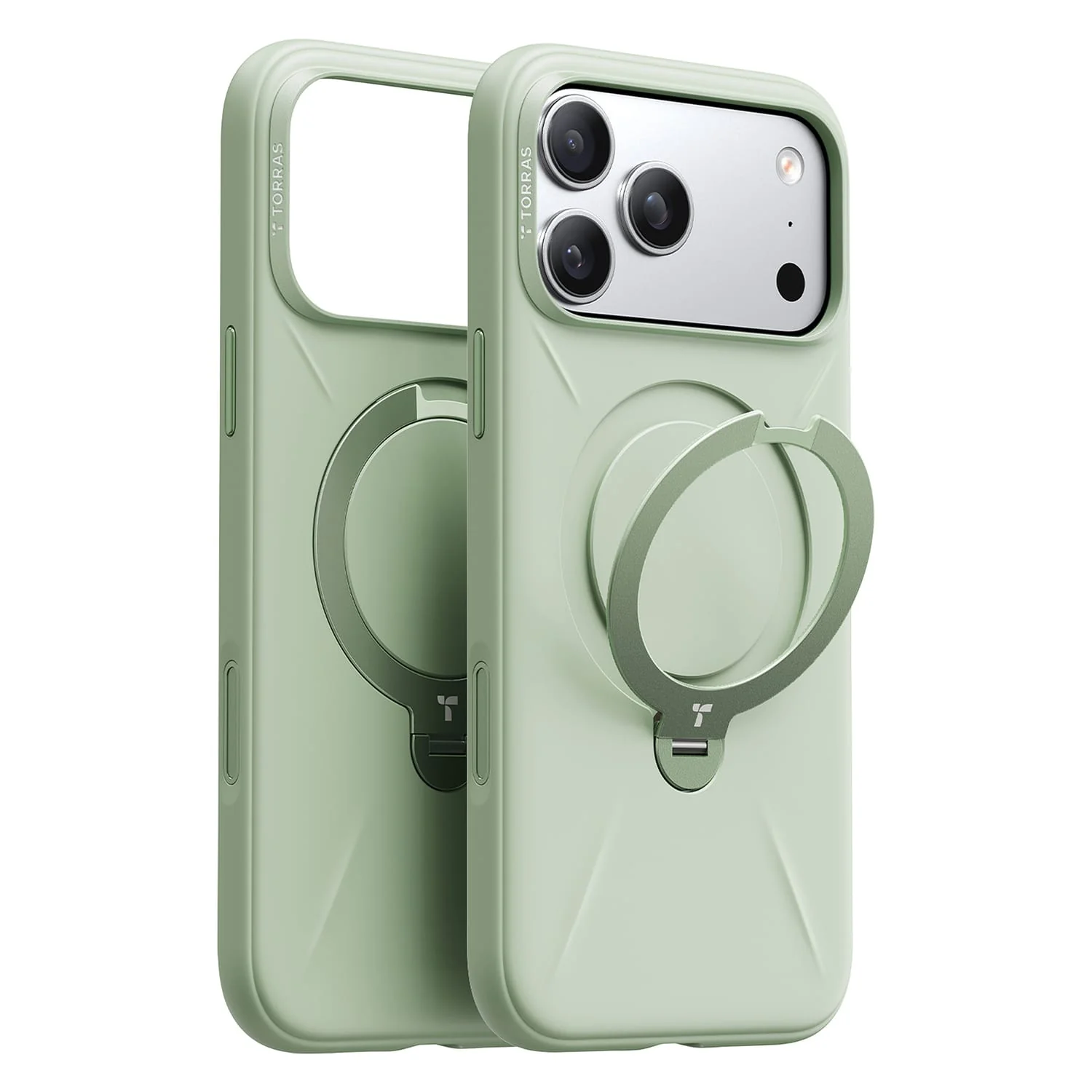 Torras Ostand Q3 Silicone Case, iPhone 17 Pro Max - Image 2