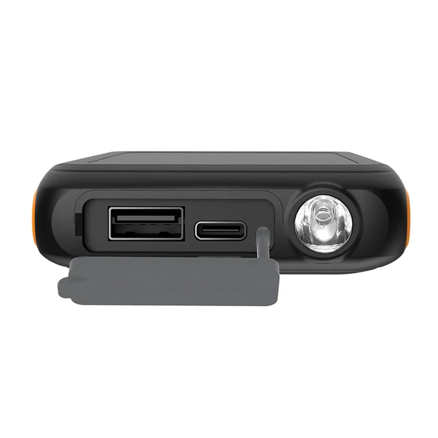 ToughTested ROC 5 MagSafe 5000-mAh Solar Qi Wireless Power Bank with USB-C PD and USB-A Quick-Charge Ports and Flashlight - Image 4