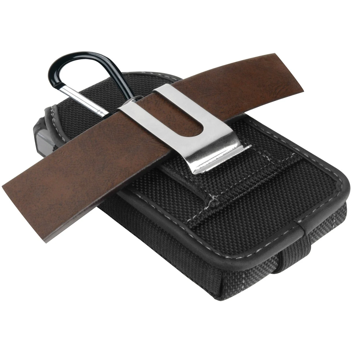 ToughTested Universal Rugged Pouch with Belt Clip, Black - Image 3