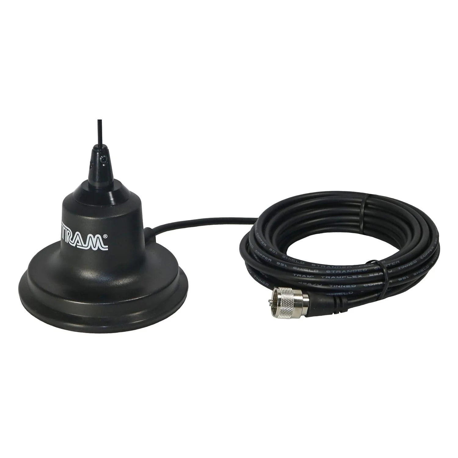 Tram 144 to 148 MHz VHF/440 to 450 MHz UHF Amateur Dual-Band Pre-Tuned 4-In. Magnet Antenna Kit with Rubber Boot - Image 5
